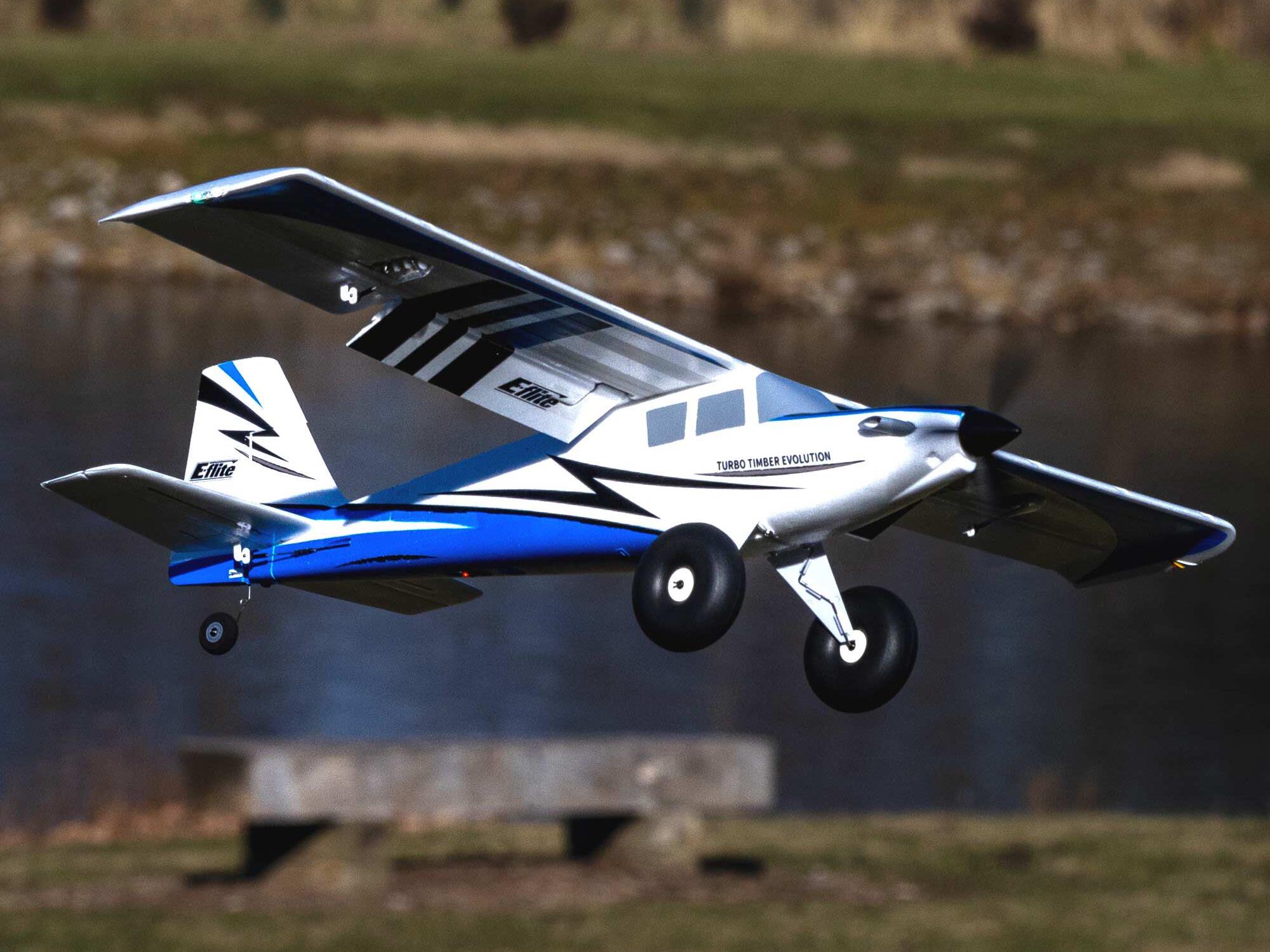 UMX Turbo Timber Evolution BNF Basic with AS3X and SAFE-21