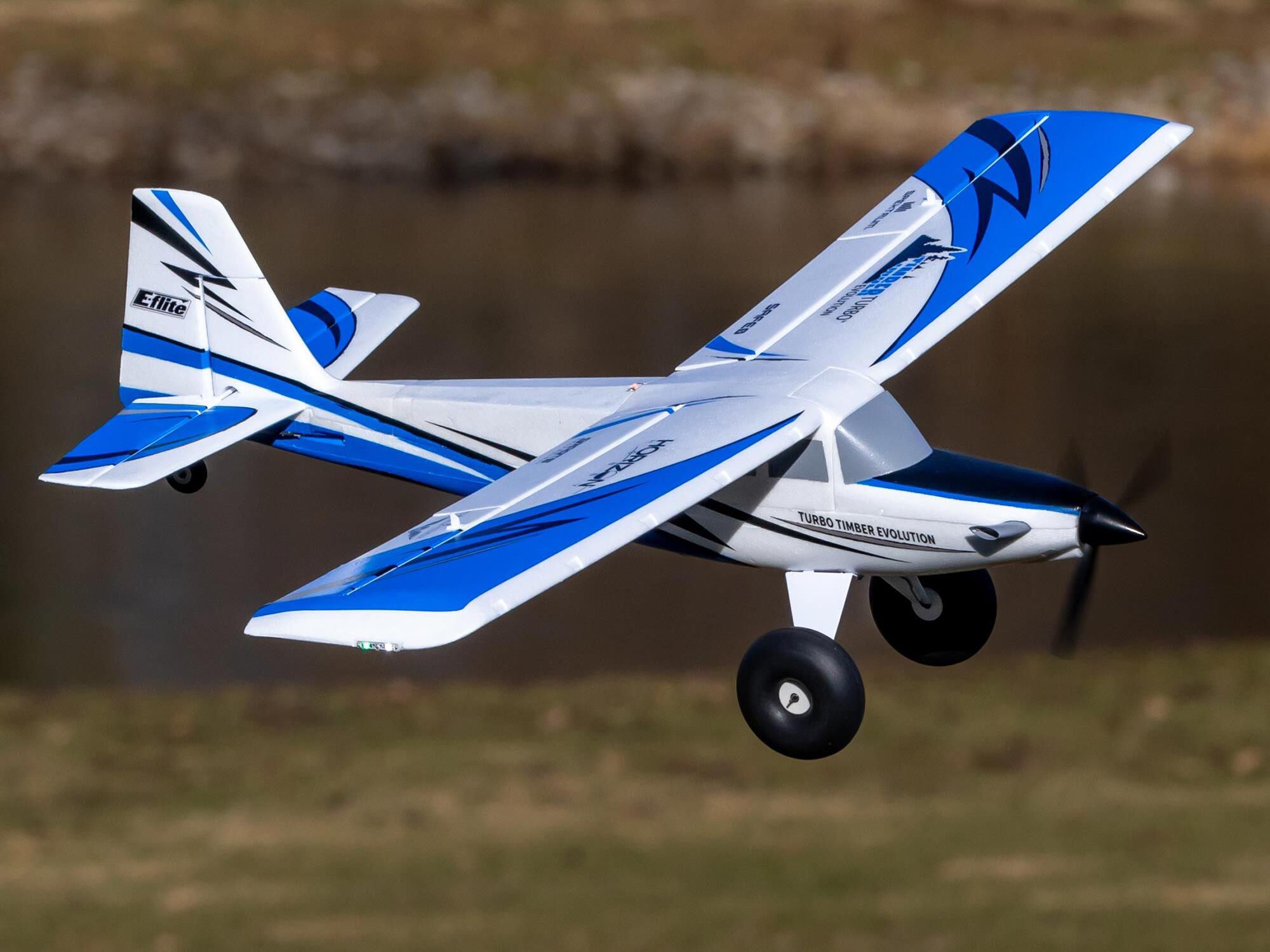 UMX Turbo Timber Evolution BNF Basic with AS3X and SAFE-22