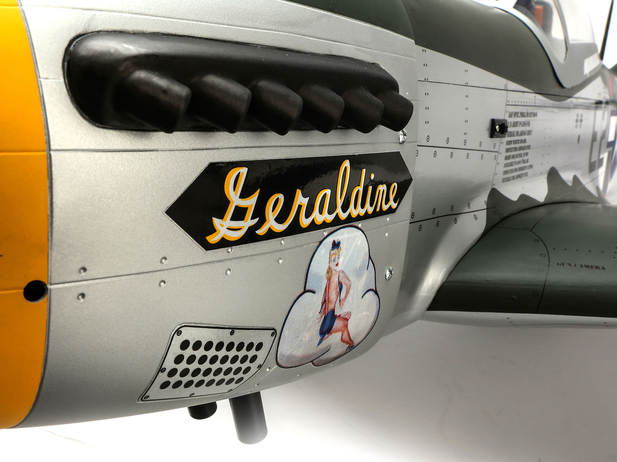 P-51D Mustang 20cc ARF, 69.5"-23