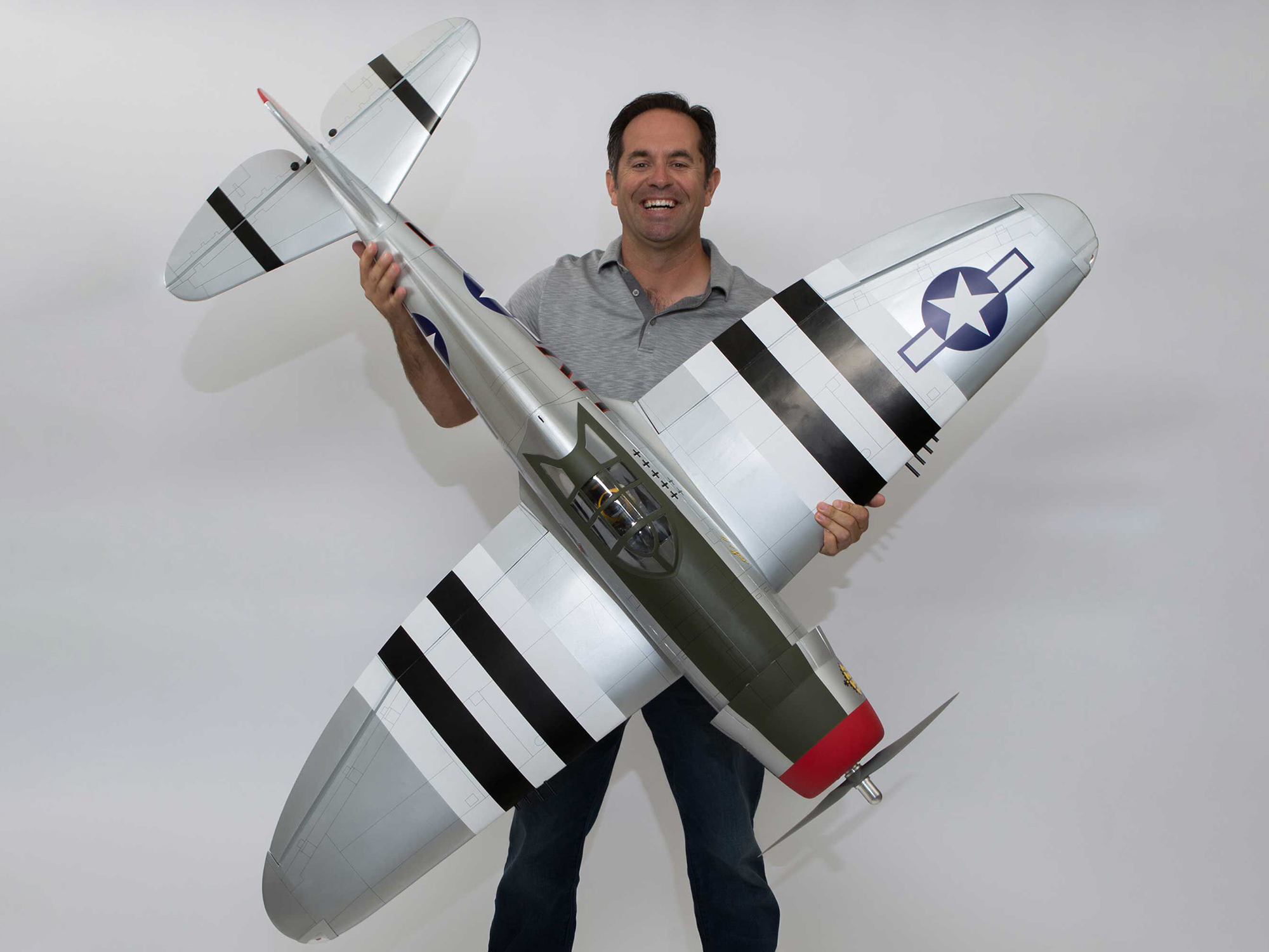P-47D Thunderbolt 20cc ARF, 67"-22