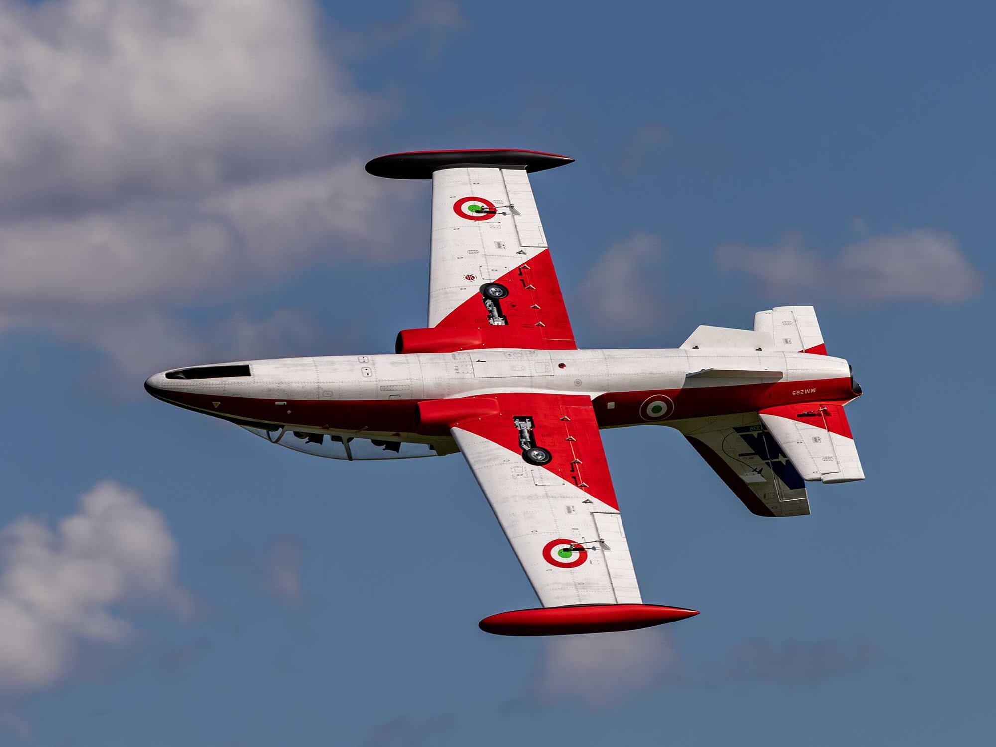 Aermacchi MB-339 60-86N Scale Military Turbine Jet ARF, 84"-12