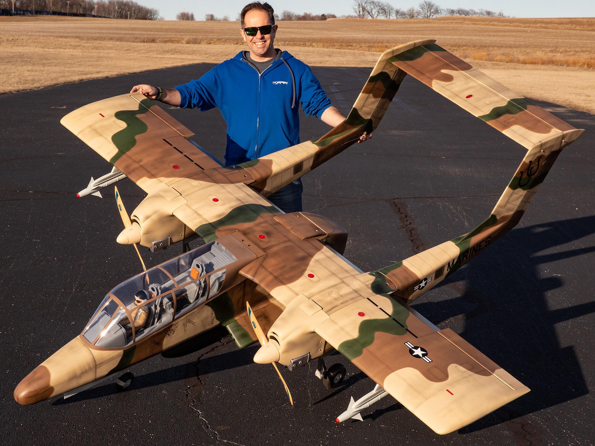 OV-10 Bronco 30cc ARF w/ Landing Gear Set-6