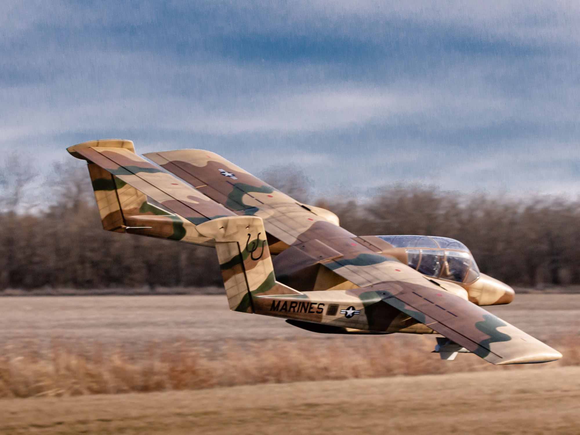 OV-10 Bronco 30cc ARF w/ Landing Gear Set-15