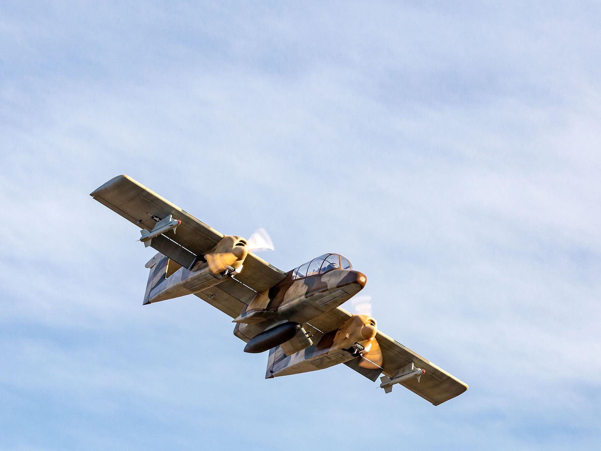 OV-10 Bronco 30cc ARF w/ Landing Gear Set-16