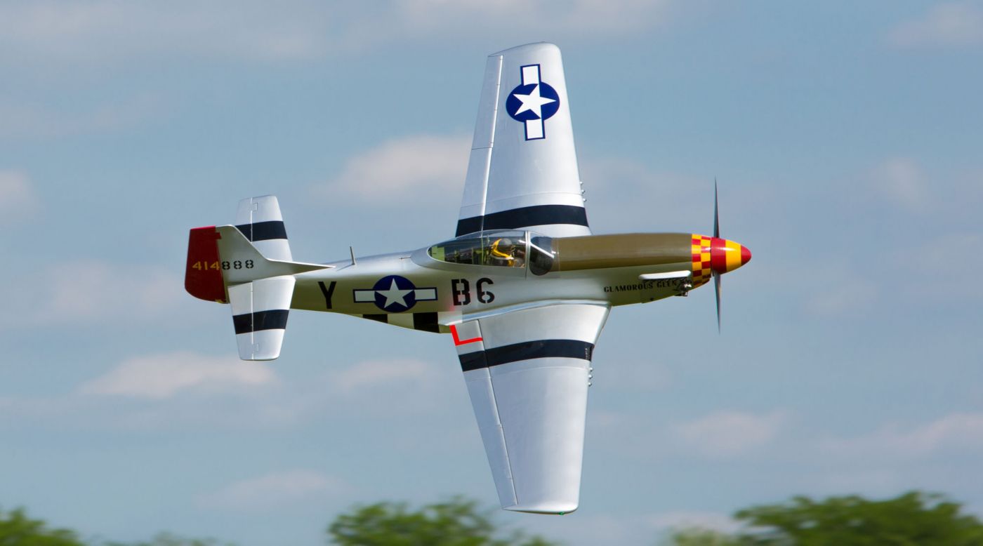 P-51D Mustang 60cc ARF-3
