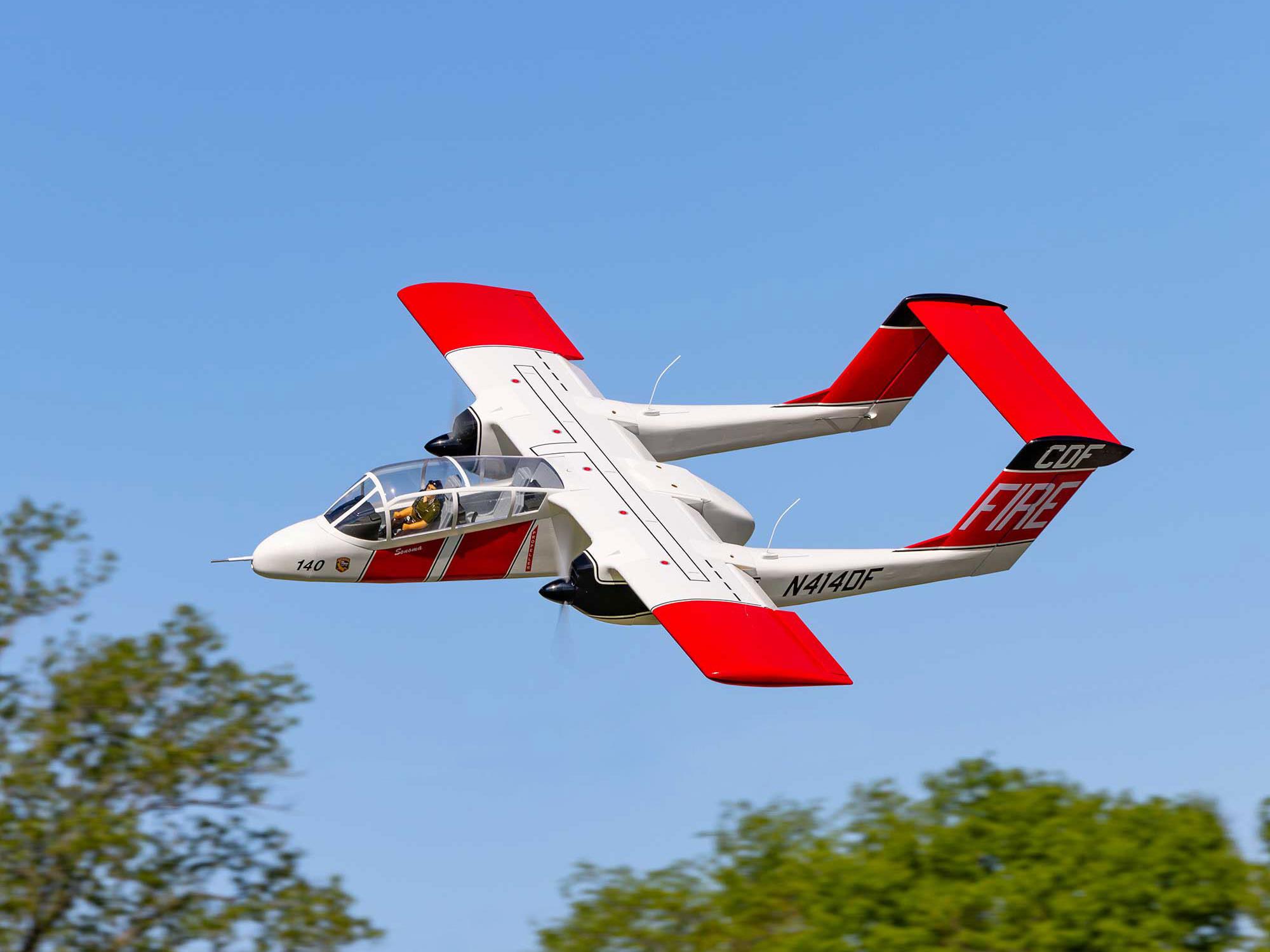 OV-10 Bronco 20cc ARF, 84" with Landing Gear Set-24