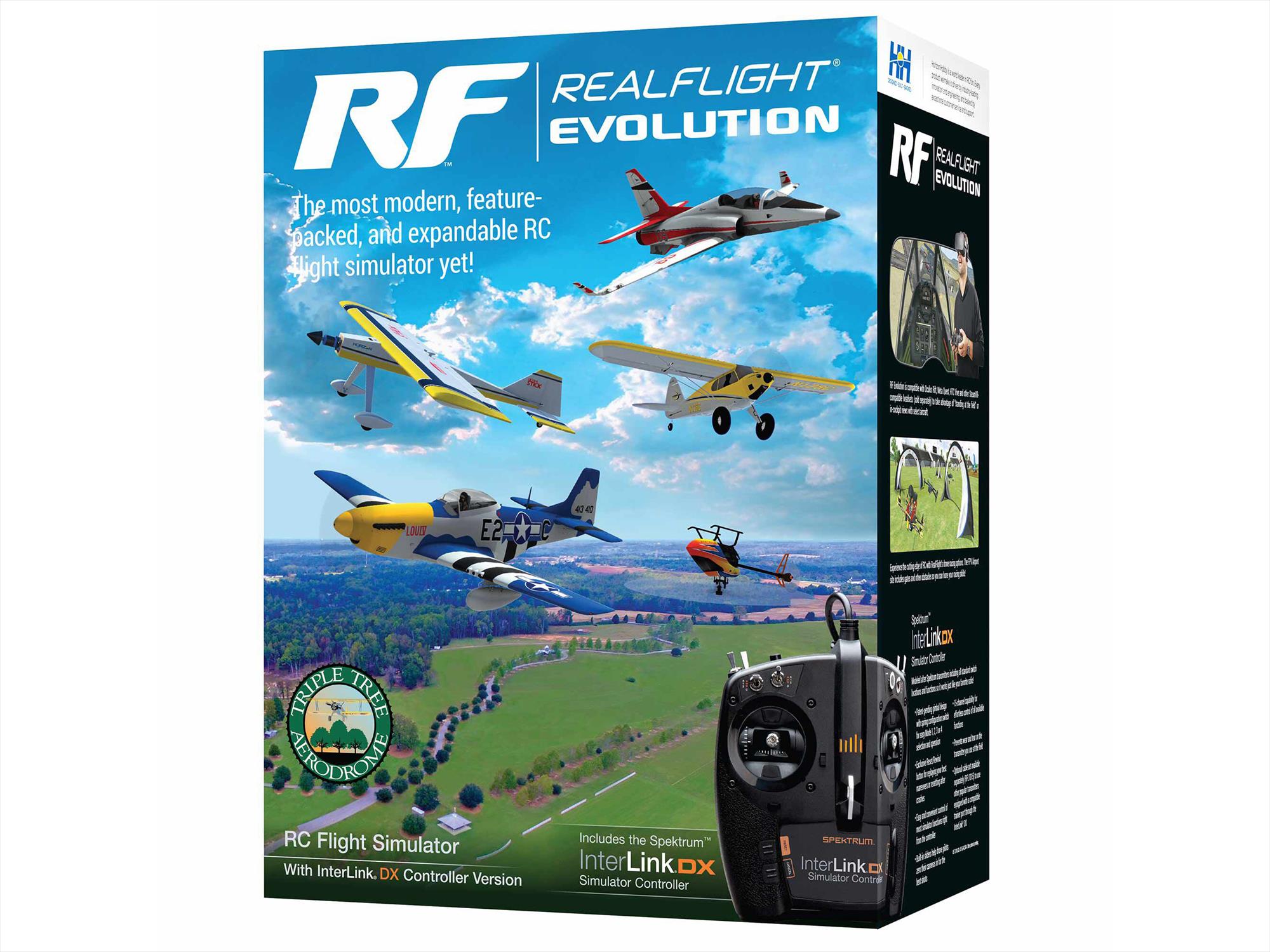 RealFlight Evolution RC Flight Simulator with InterLink-2