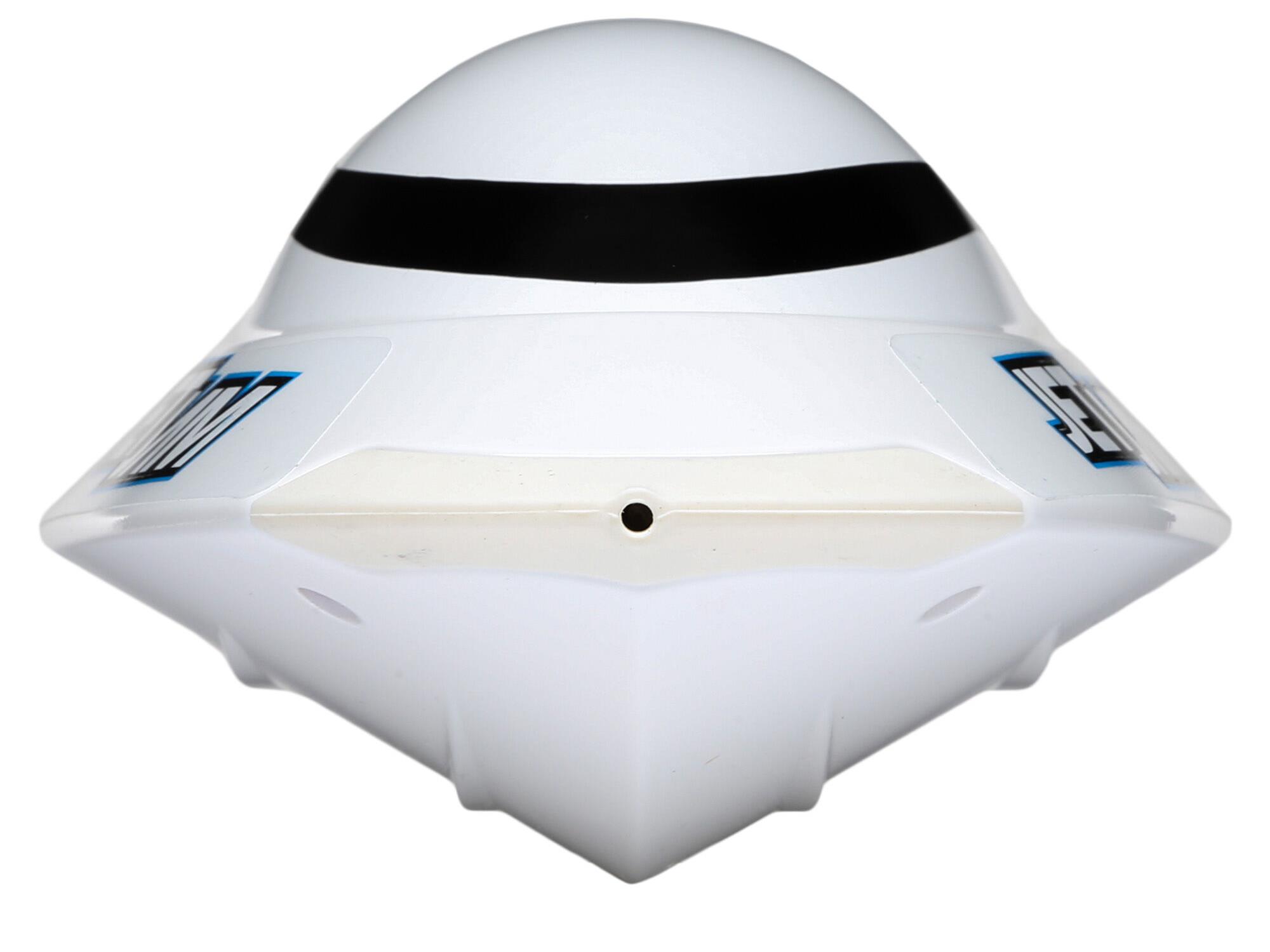 Jet Jam V2 12" Self-Righting Pool Racer Brushed RTR, White-5