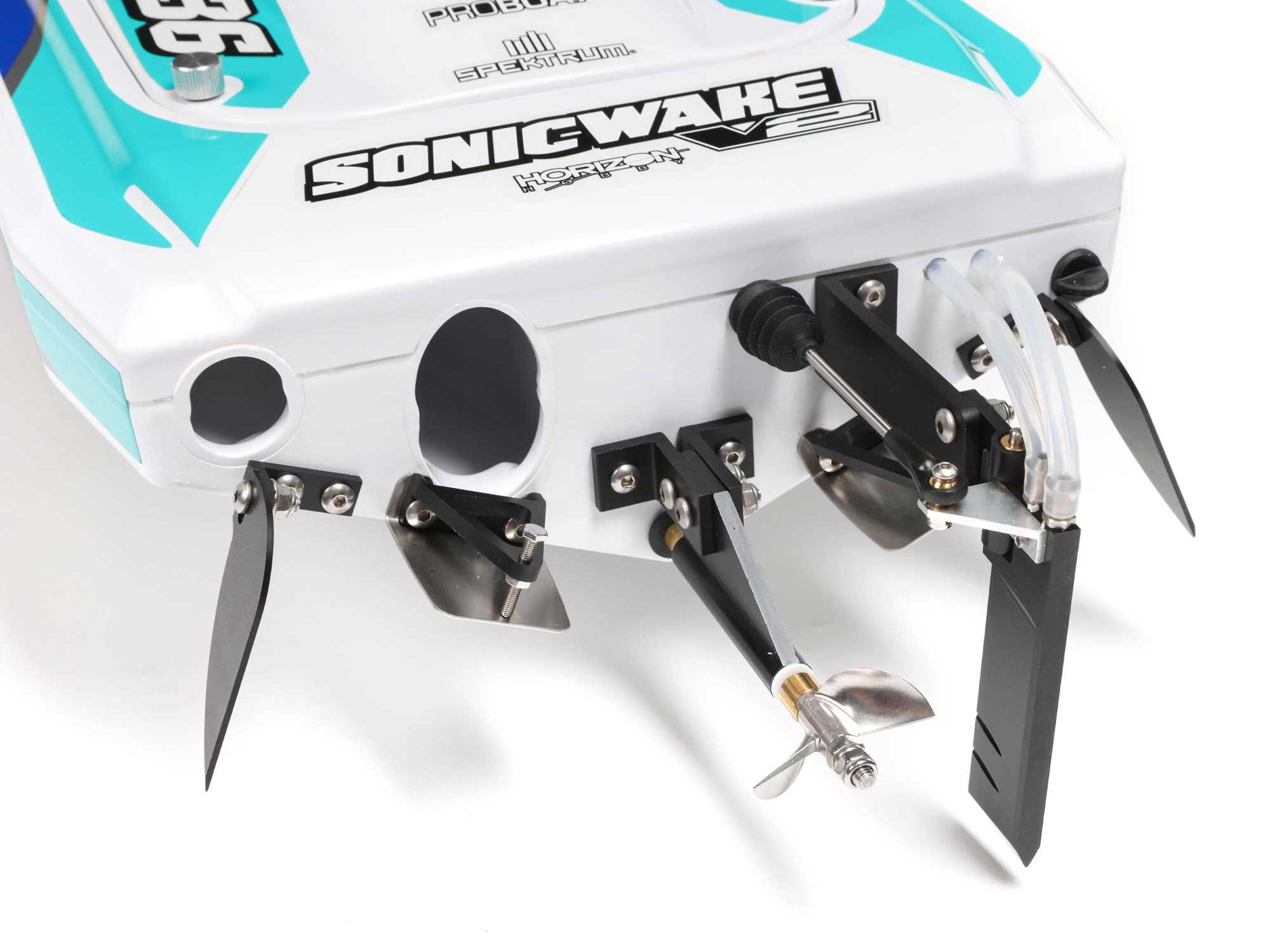 Sonicwake 36" Self-Righting Brushless Deep-V RTR, White-5