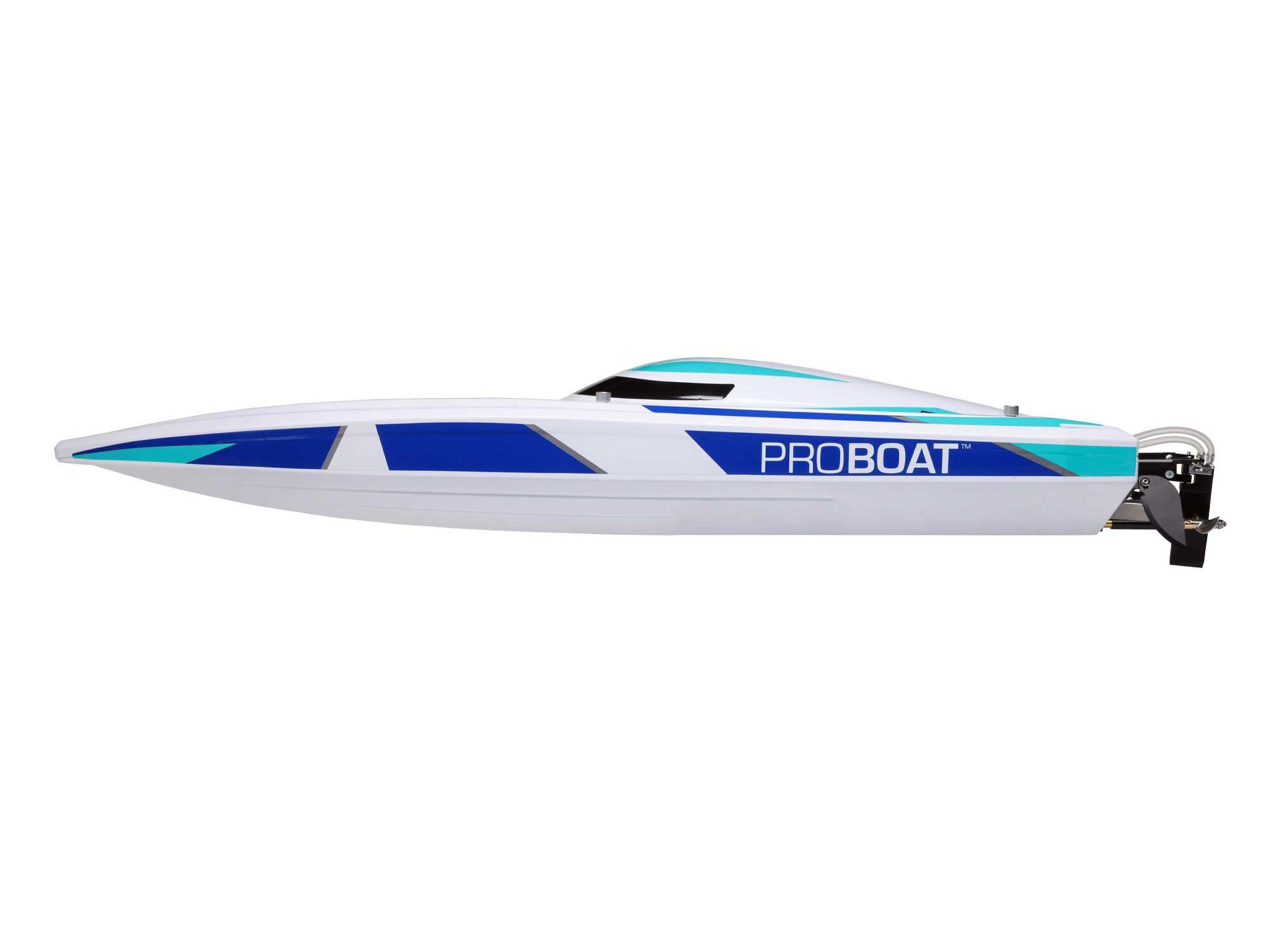 Sonicwake 36" Self-Righting Brushless Deep-V RTR, White-14