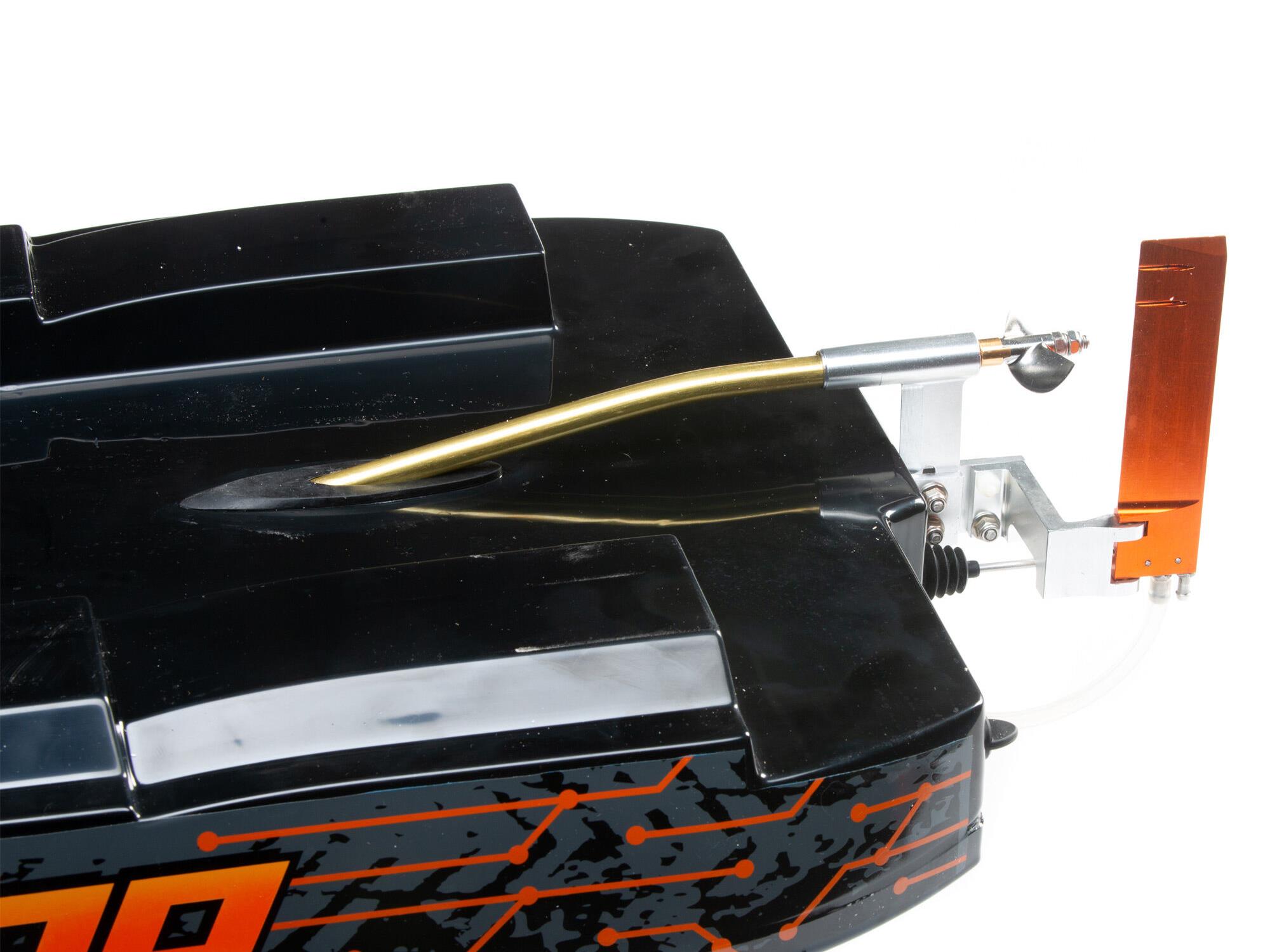 Blackjack 42" 8S Brushless Catamaran RTR: Black/Orange-11