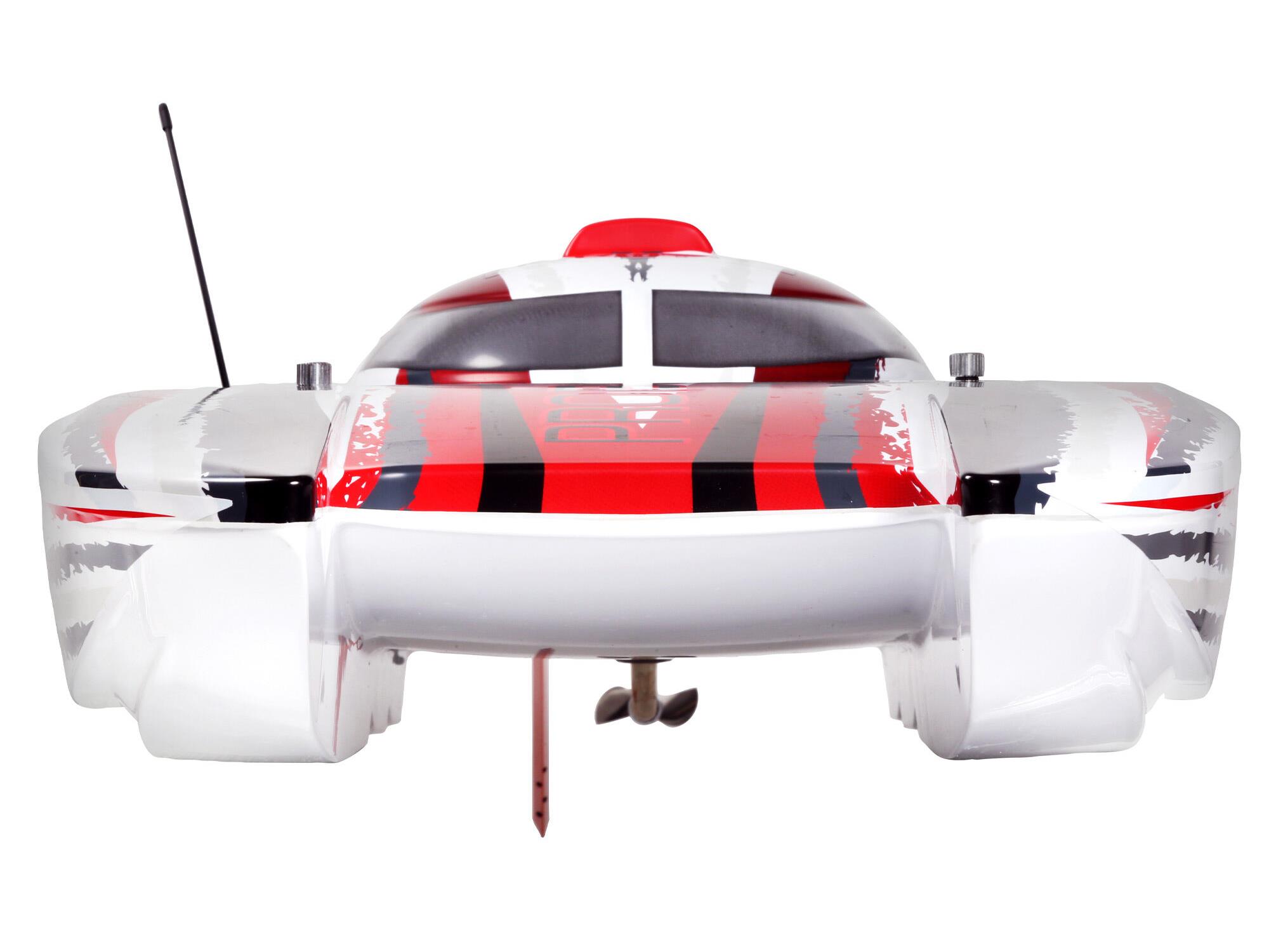 Blackjack 42" 8S Brushless Catamaran RTR: White/Red-6