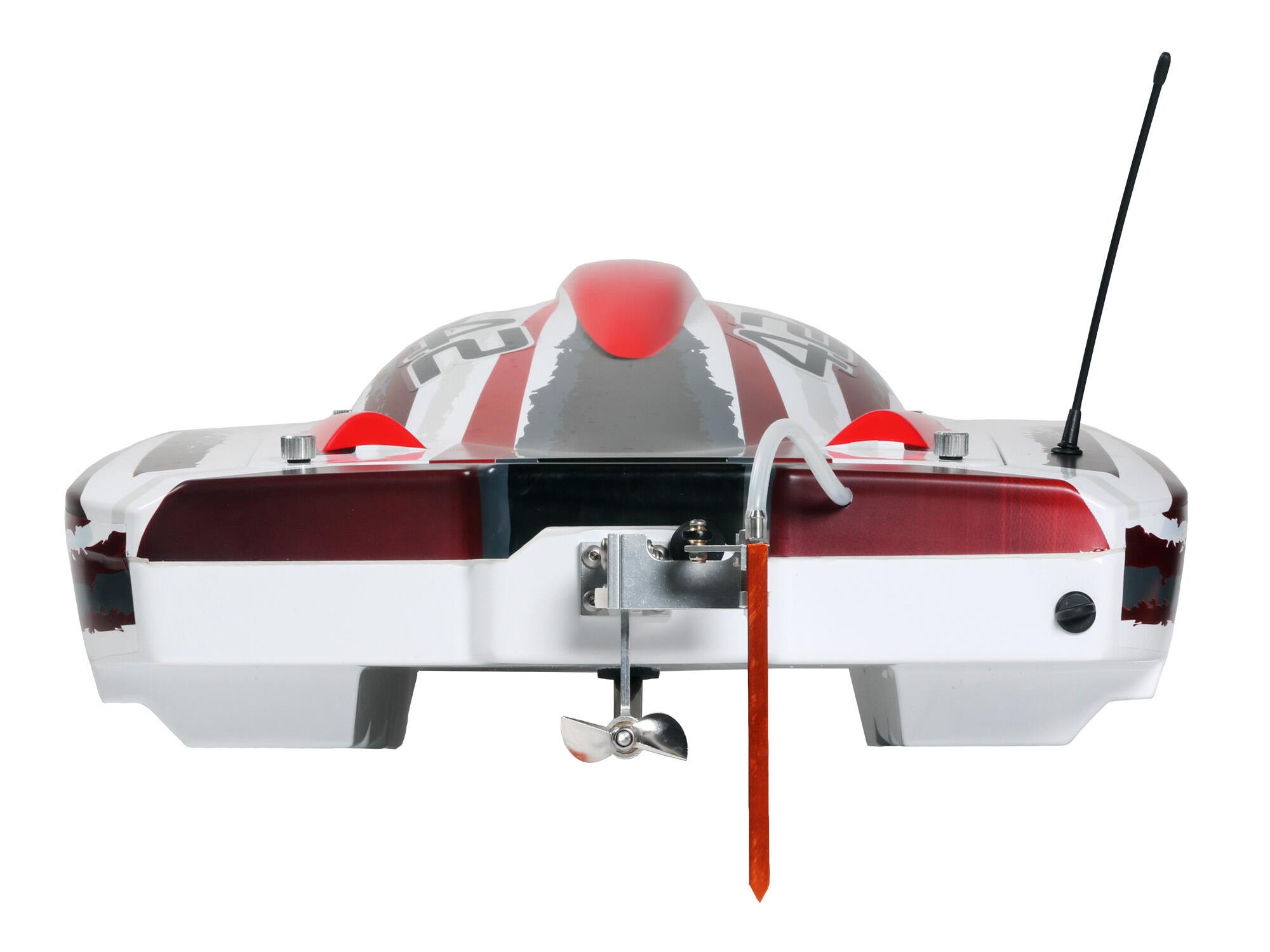 Blackjack 42" 8S Brushless Catamaran RTR: White/Red-7