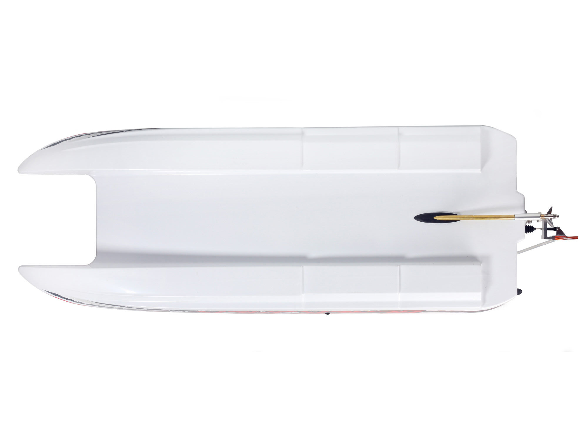 Blackjack 42" 8S Brushless Catamaran RTR: White/Red-9