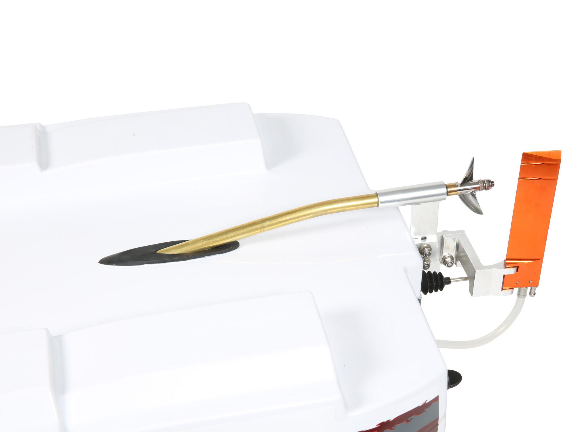 Blackjack 42" 8S Brushless Catamaran RTR: White/Red-15