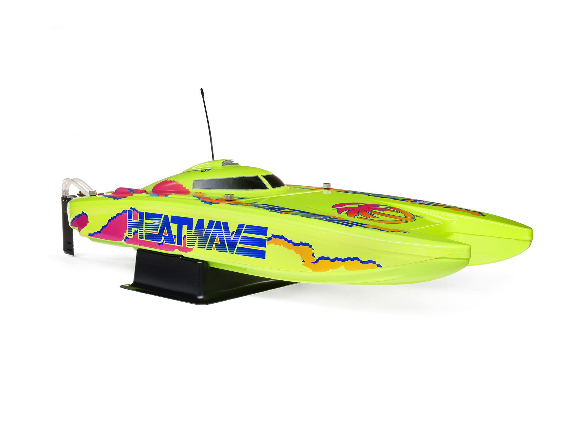 Blackjack 24" V2 Catamaran Brushless: RTR, Heat Wave Visual-2