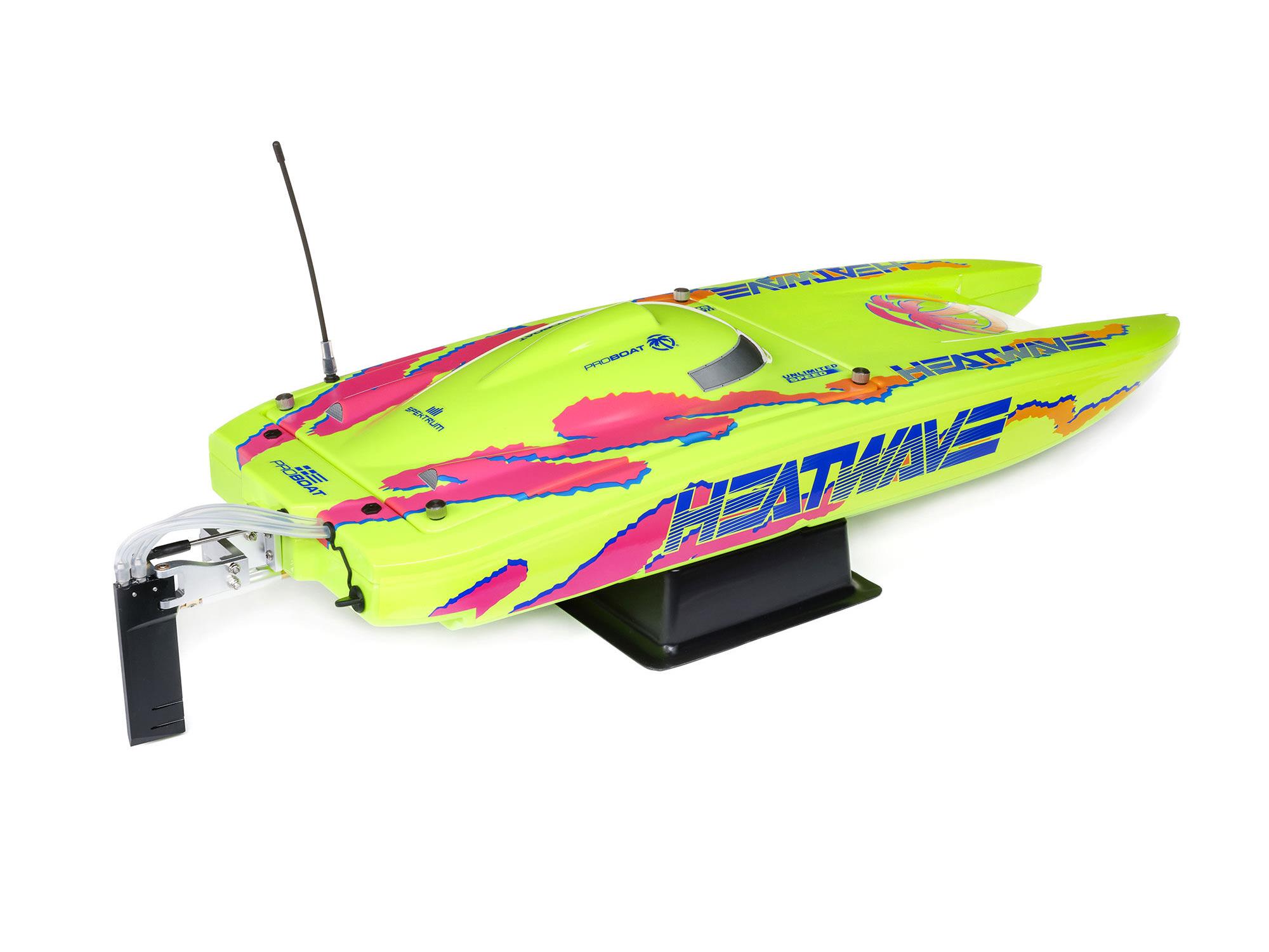 Blackjack 24" V2 Catamaran Brushless: RTR, Heat Wave Visual-3