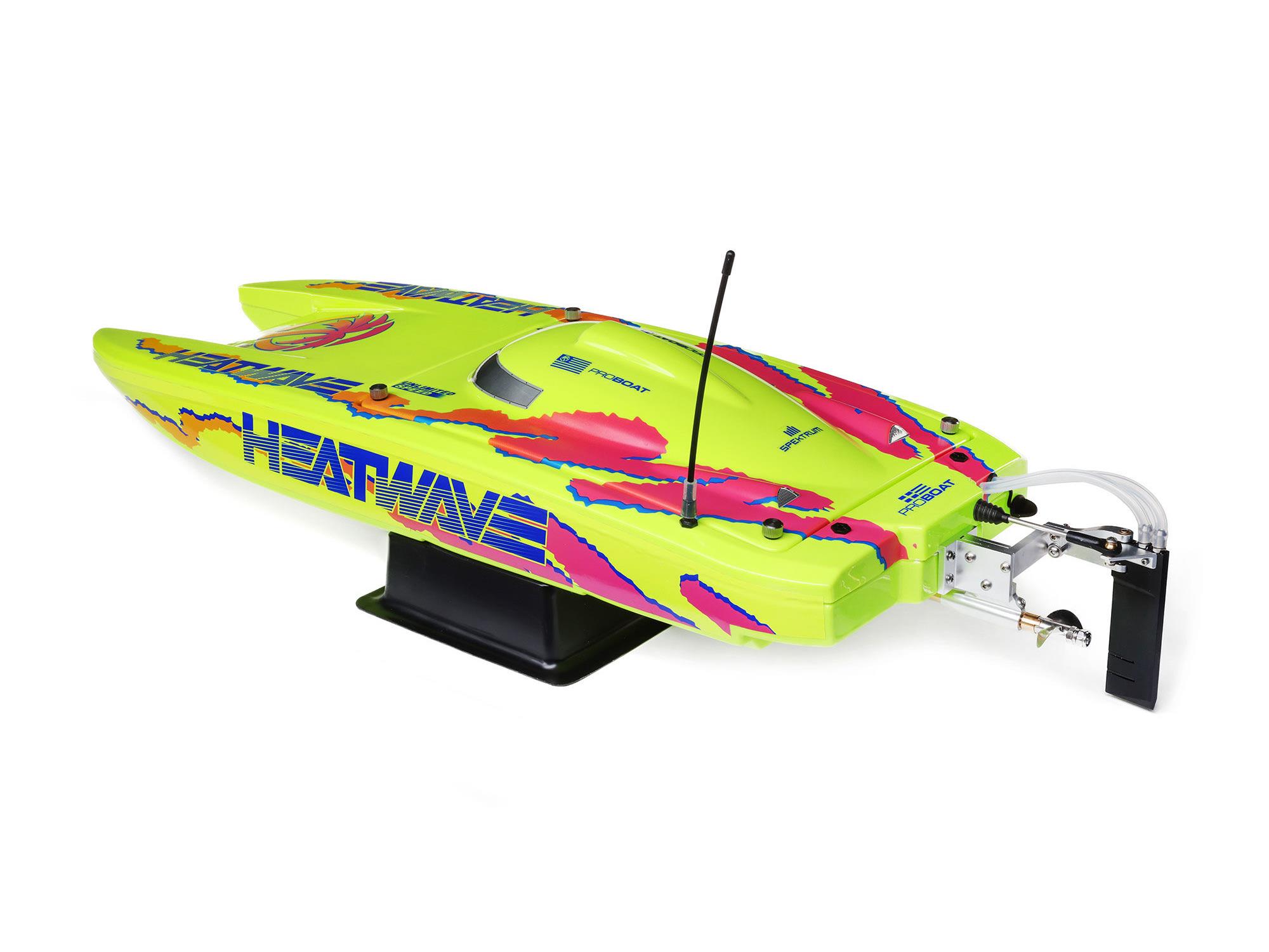 Blackjack 24" V2 Catamaran Brushless: RTR, Heat Wave Visual-4