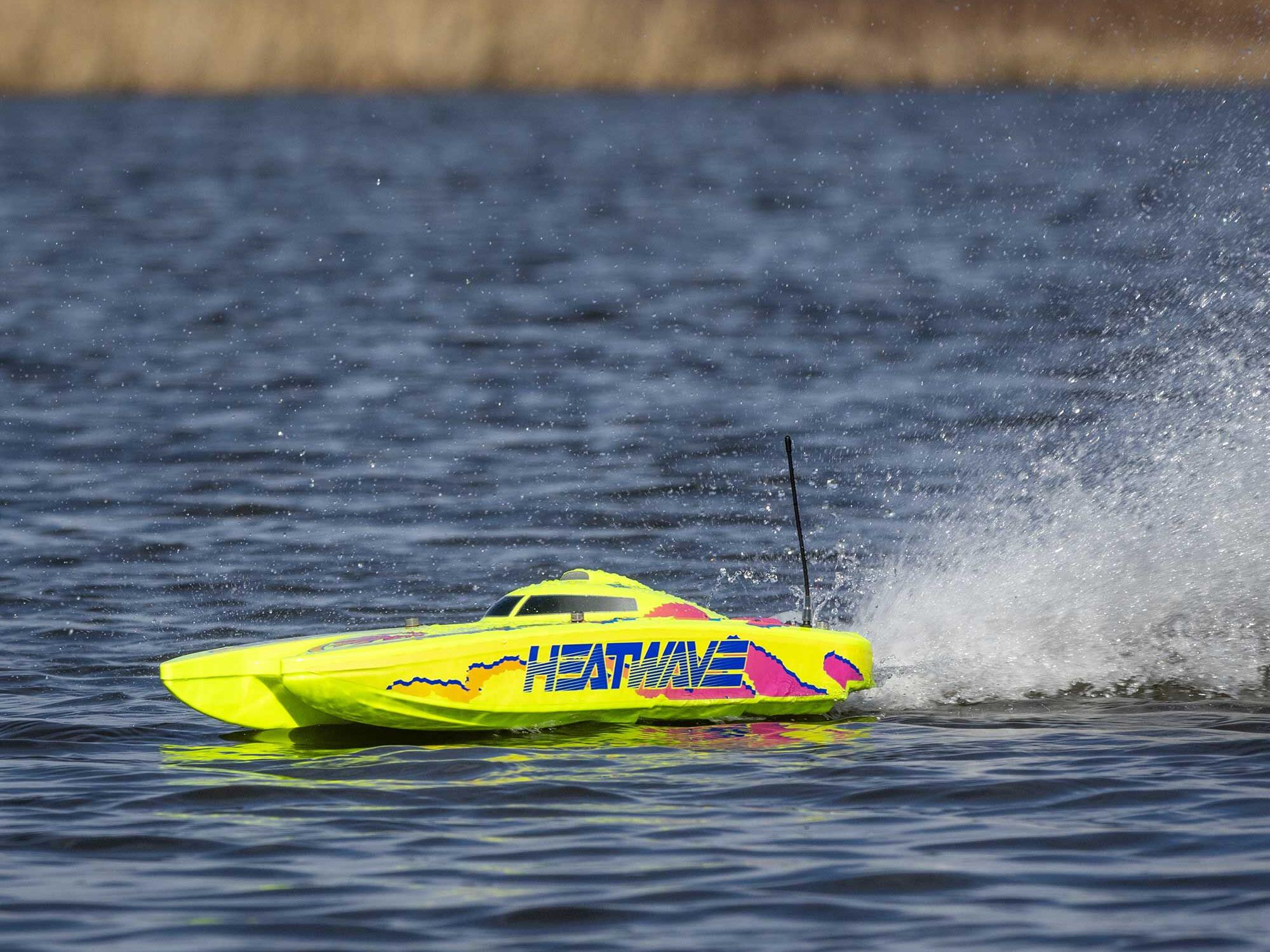 Blackjack 24" V2 Catamaran Brushless: RTR, Heat Wave Visual-22