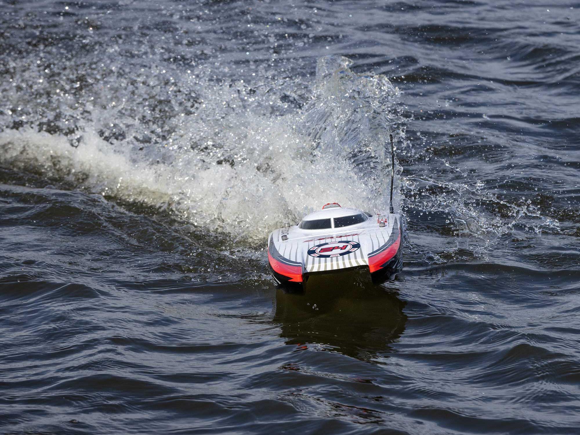 Blackjack 24" V2 Catamaran Brushless: RTR, Vegas Offshore-22