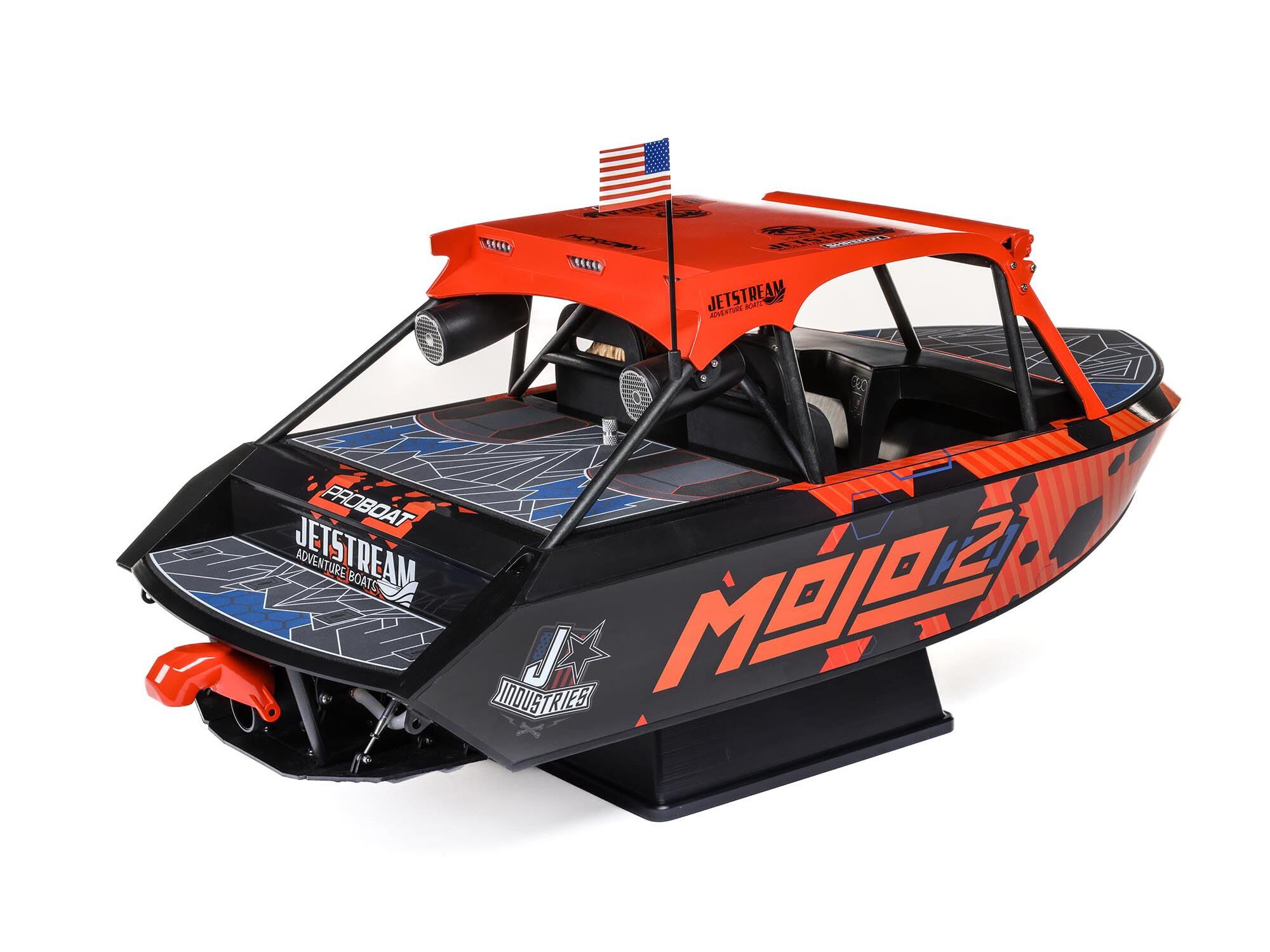 1/6 24" Jetstream Jet Boat RTR, Mojo-3