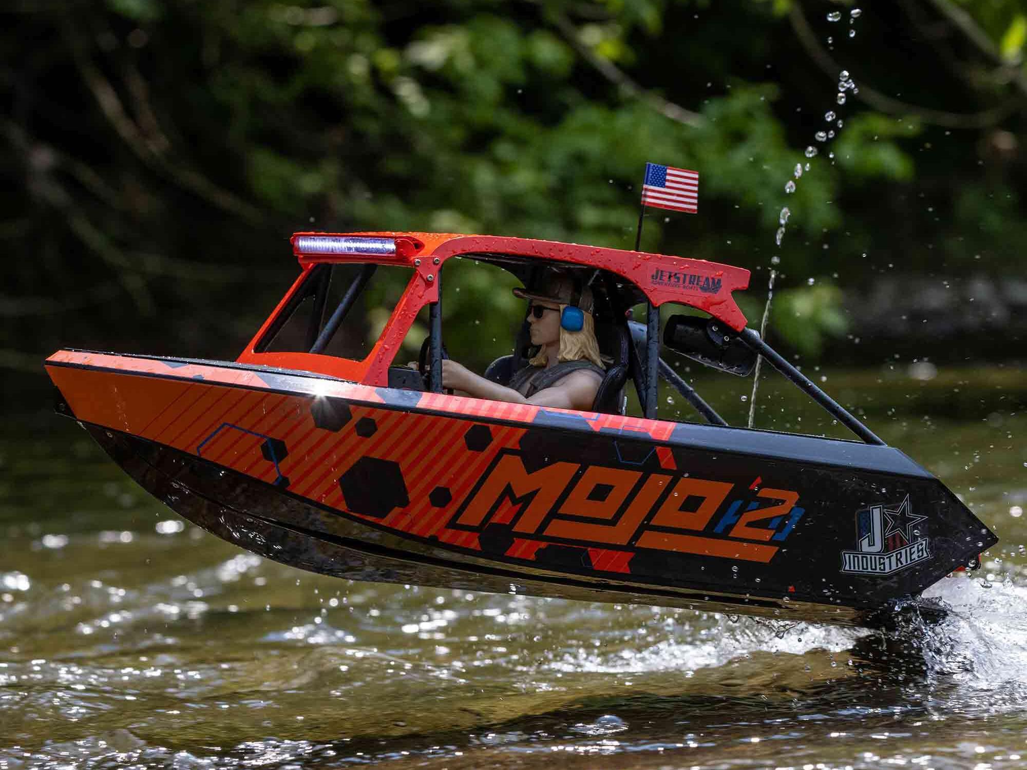 1/6 24" Jetstream Jet Boat RTR, Mojo-18