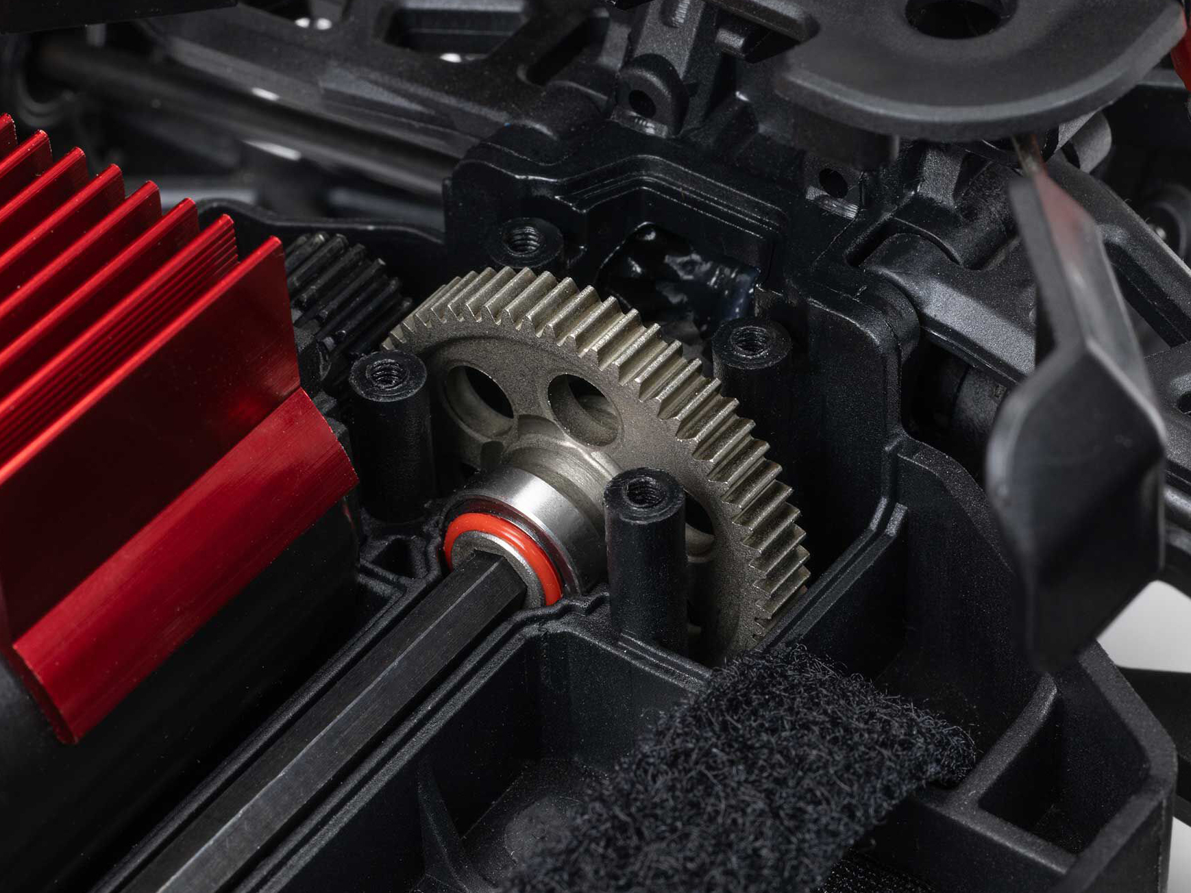 Arrma 1/18 Granite Grom Mega 380 Brushed 4X4 Monster Truck RTR (Blue/Red)-11