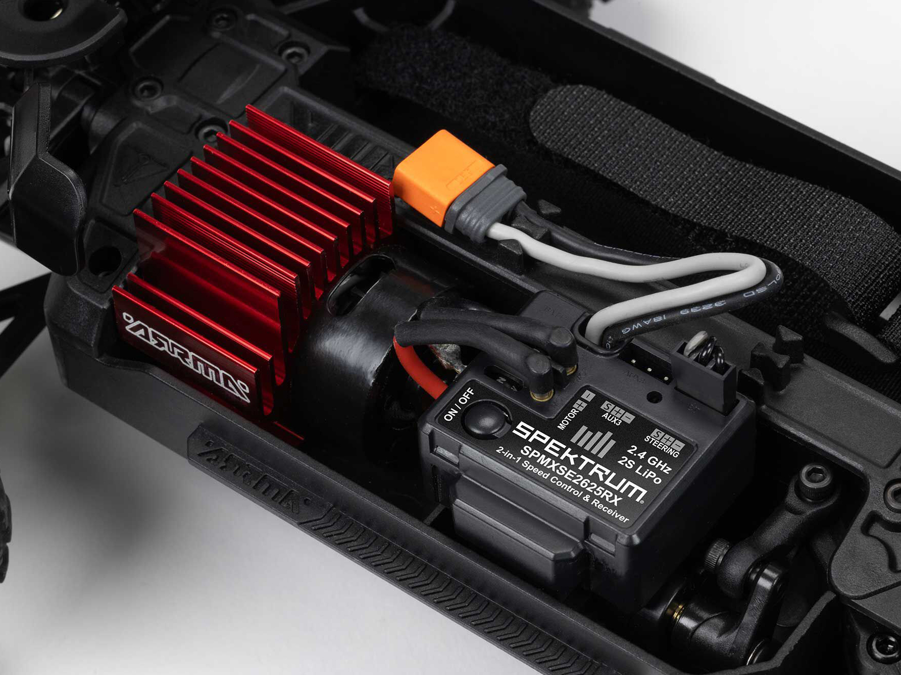 Arrma 1/18 Granite Grom Mega 380 Brushed 4X4 Monster Truck RTR (Green)-10