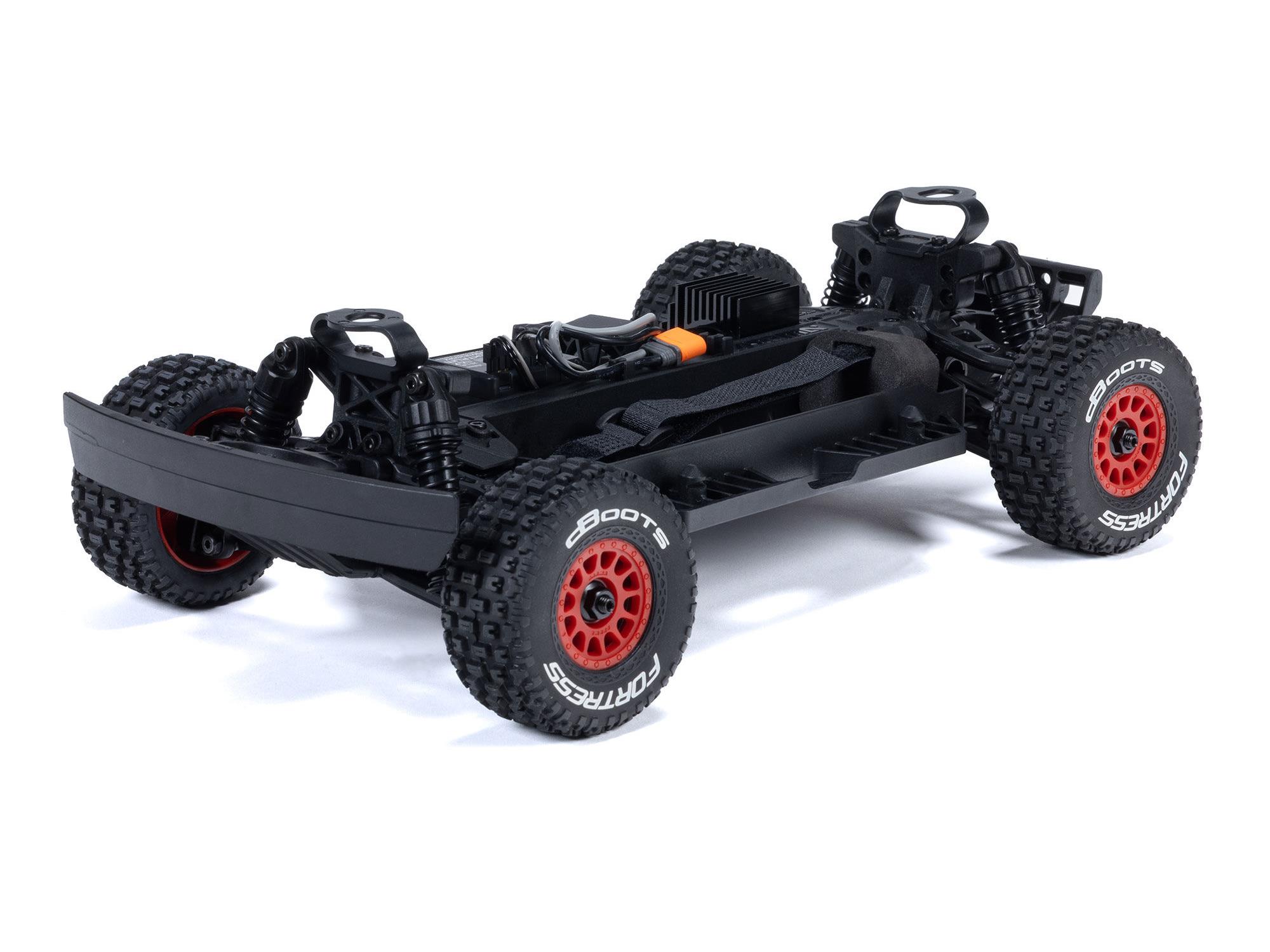Arrma MOJAVE GROM MEGA 380 Brushed 4X4 Small Scale Desert Truck RTR - Red-10