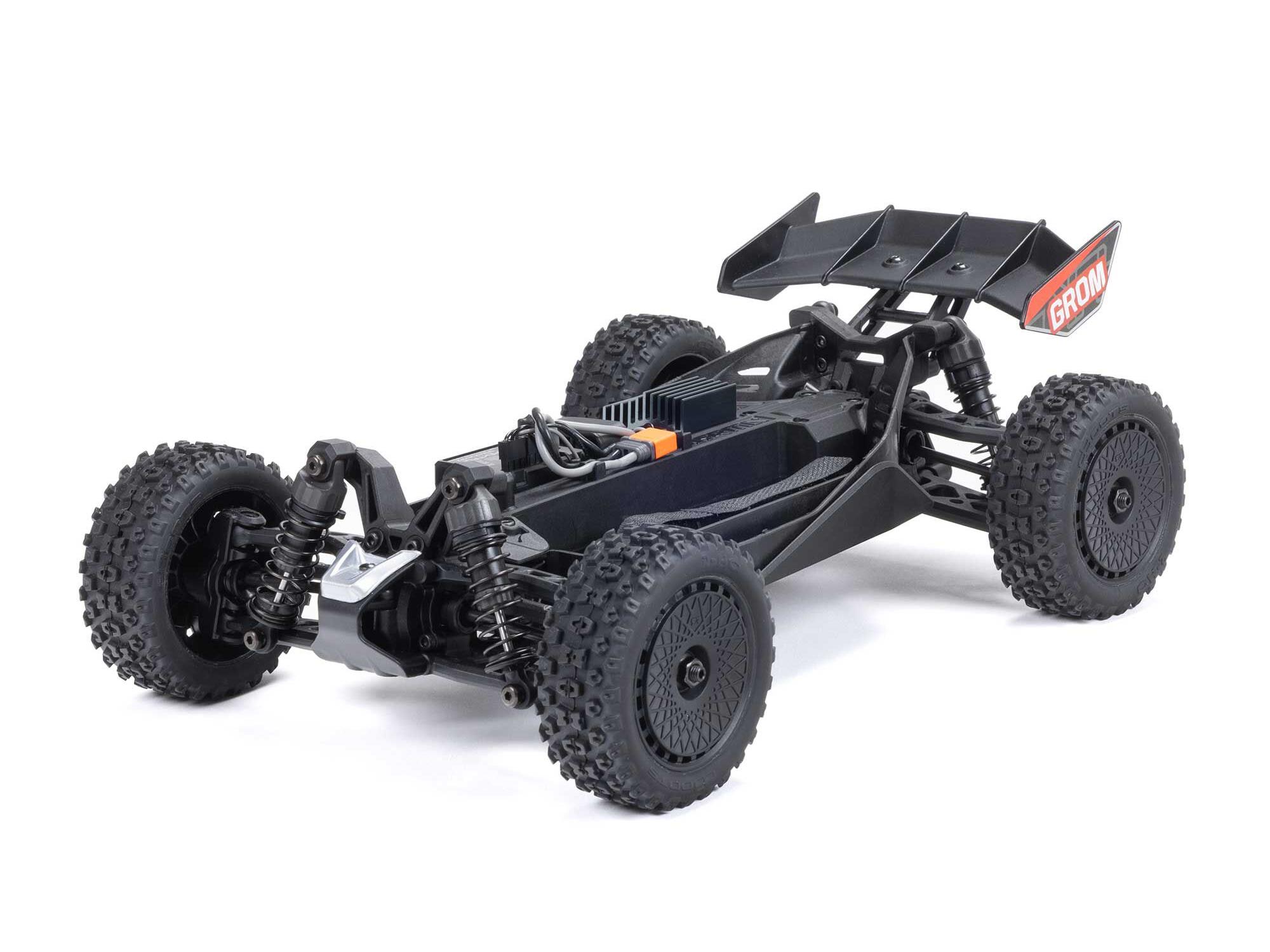 Arrma 1/18 TYPHON GROM MEGA 380 Brushed 4x4 Buggy RTR - Blue/Silver-21