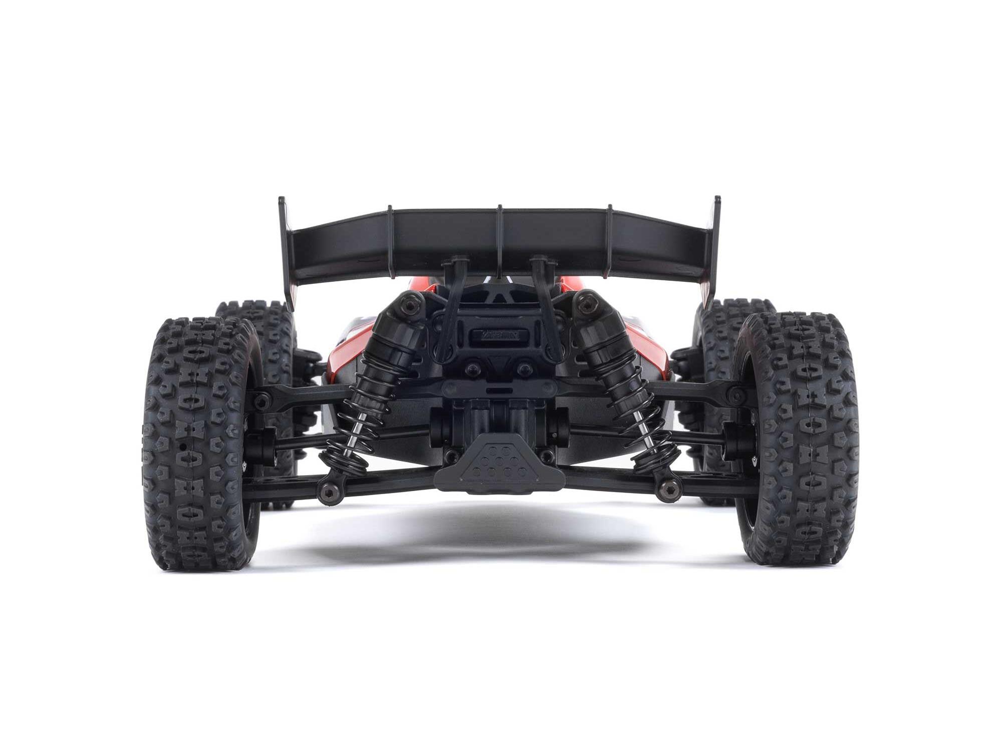 Arrma 1/18 TYPHON GROM MEGA 380 Brushed 4x4 Buggy RTR - Red/White-16