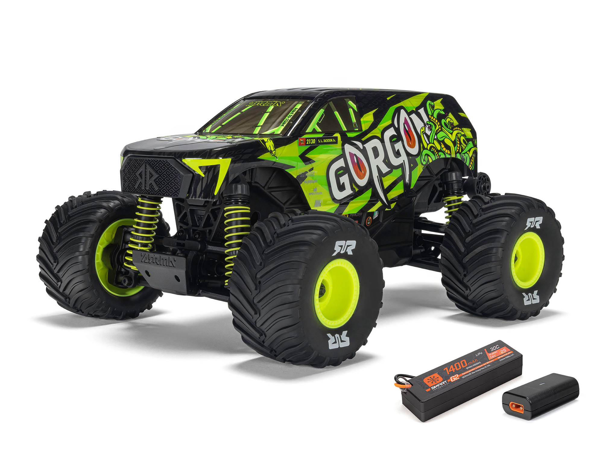 1/16 GORGON GROM 4X4 RTR Monster Truck Yellow