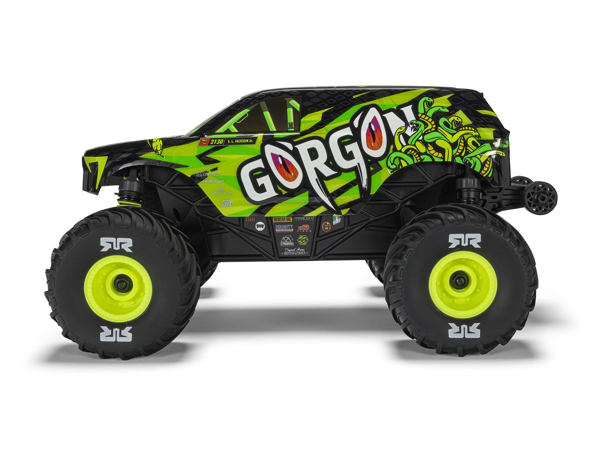 1/16 GORGON GROM 4X4 RTR Monster Truck Yellow-4