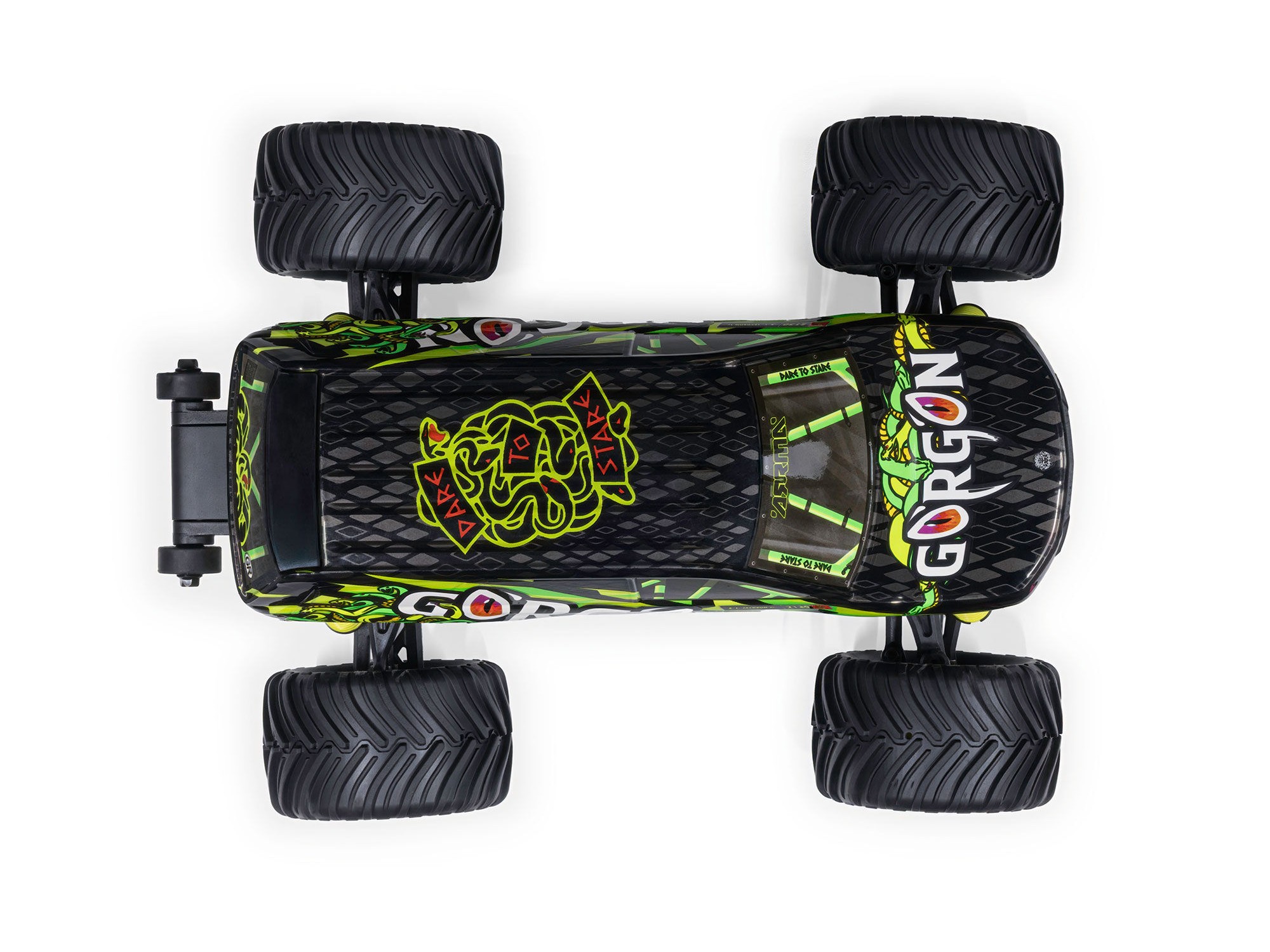 1/16 GORGON GROM 4X4 RTR Monster Truck Yellow-6