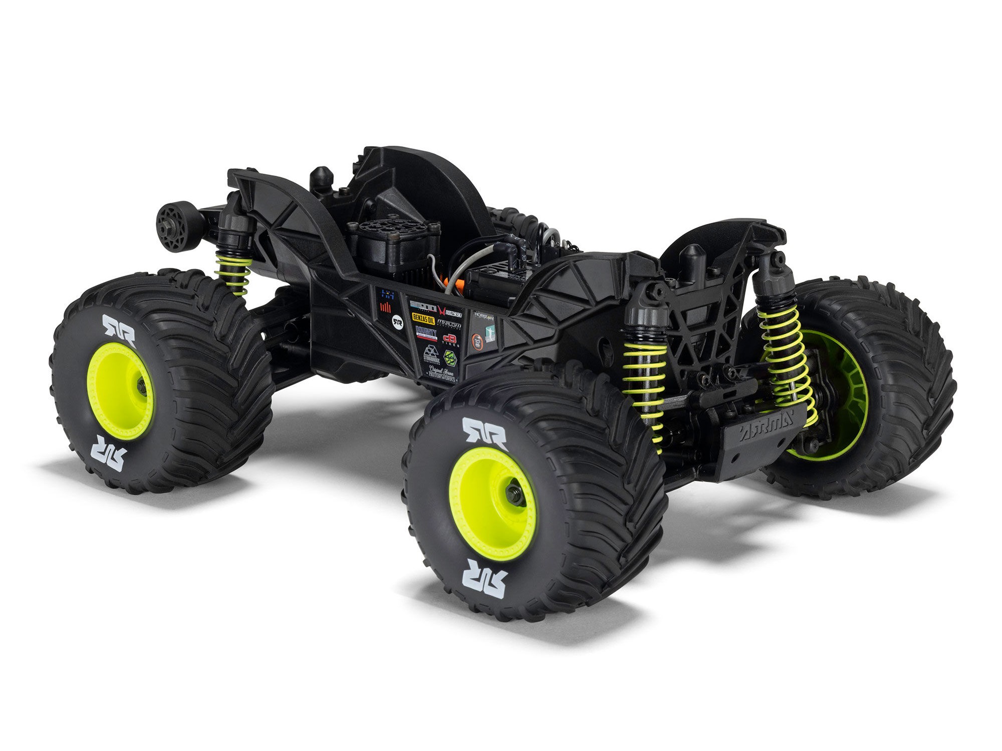 1/16 GORGON GROM 4X4 RTR Monster Truck Yellow-9