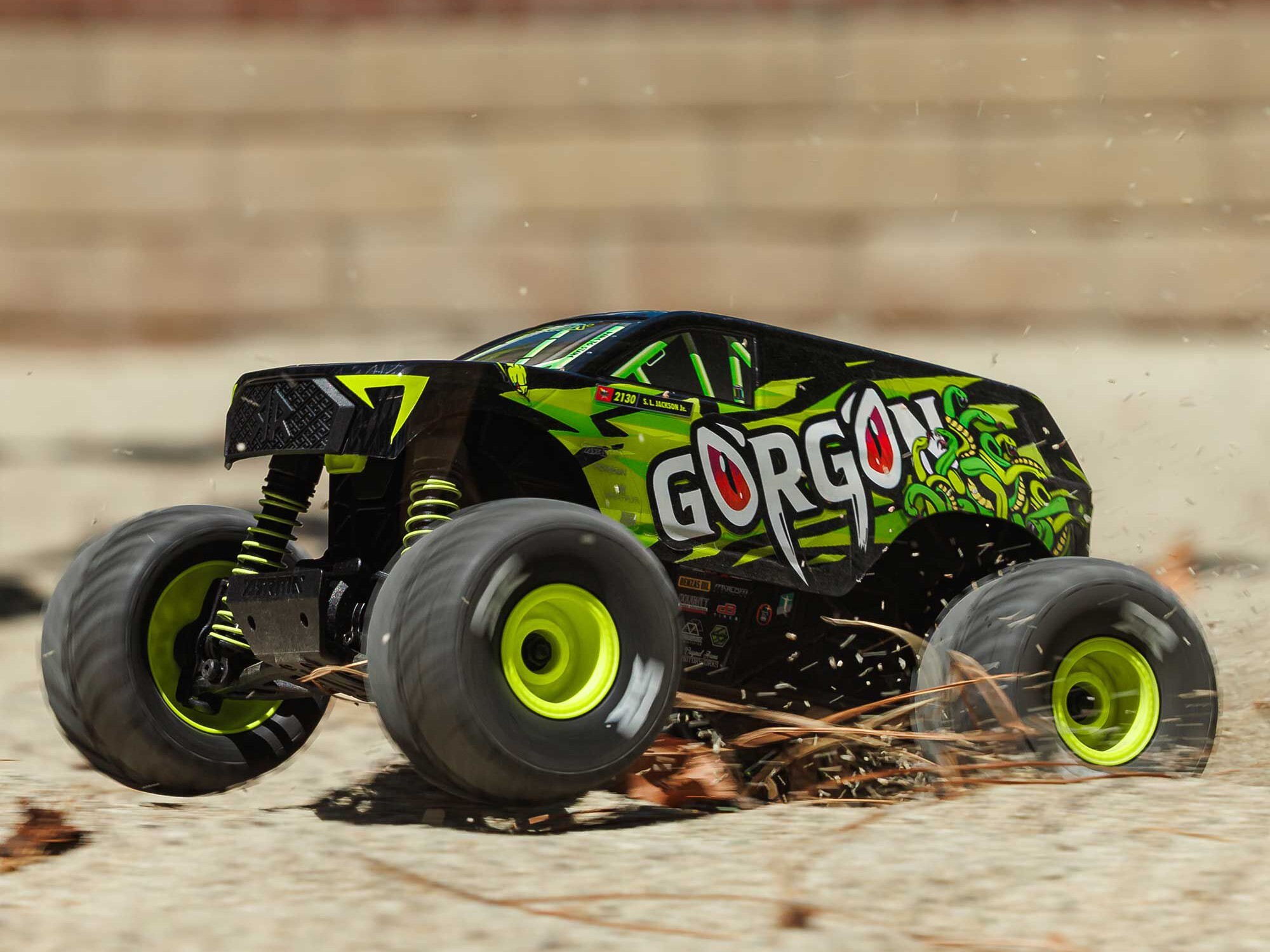 1/16 GORGON GROM 4X4 RTR Monster Truck Yellow-15