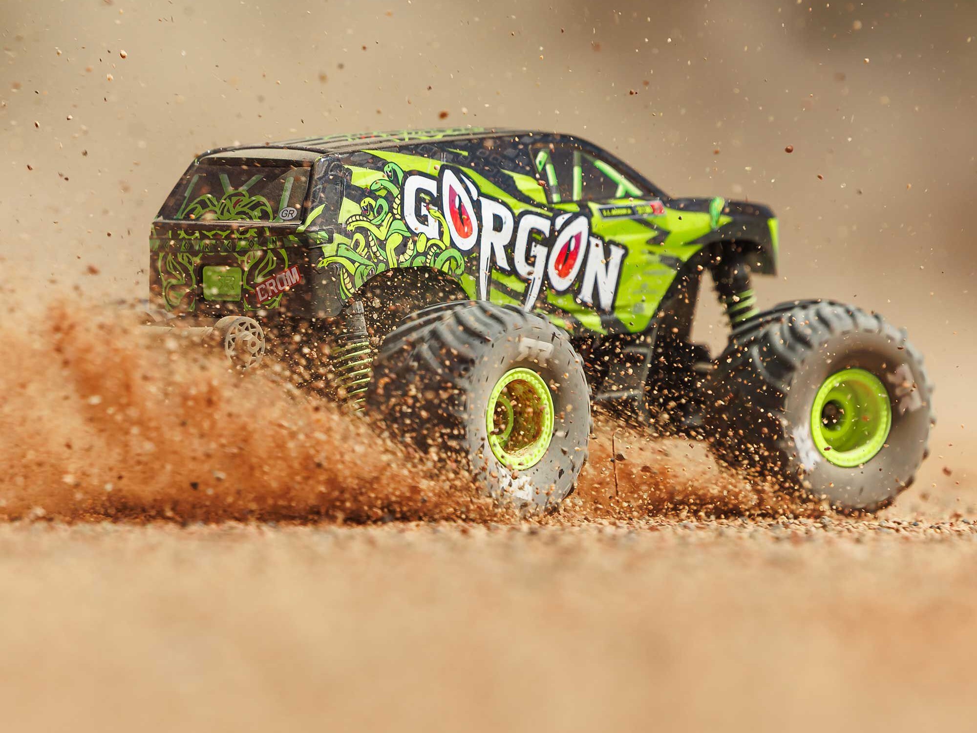 1/16 GORGON GROM 4X4 RTR Monster Truck Yellow-20