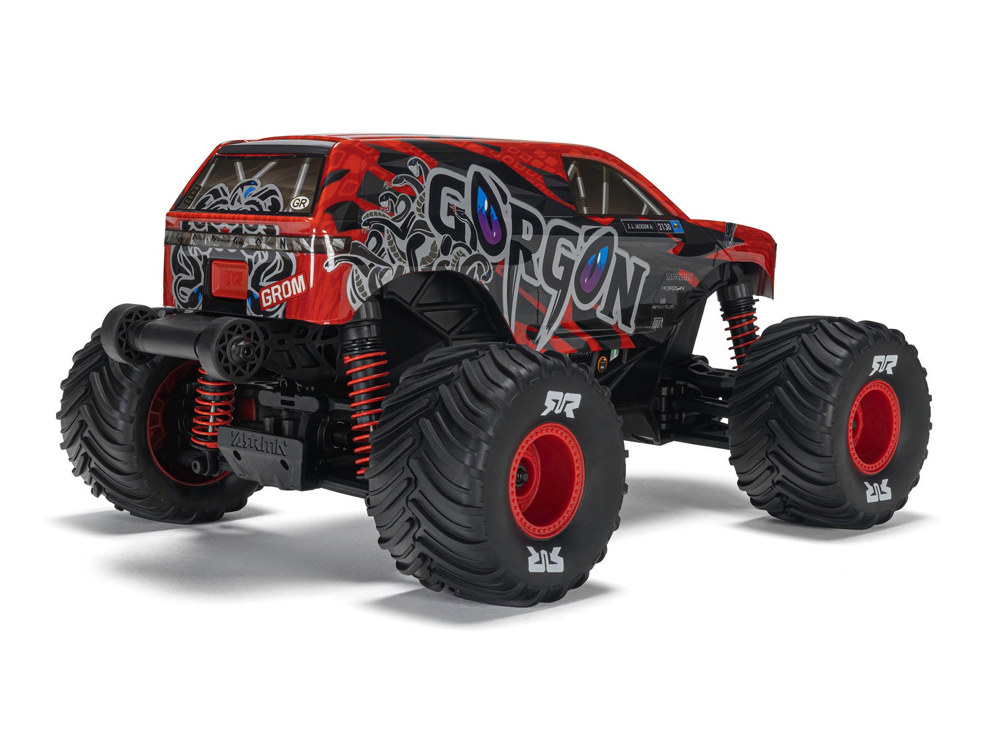 1/16 GORGON GROM 4X4 RTR Monster Truck Red-2