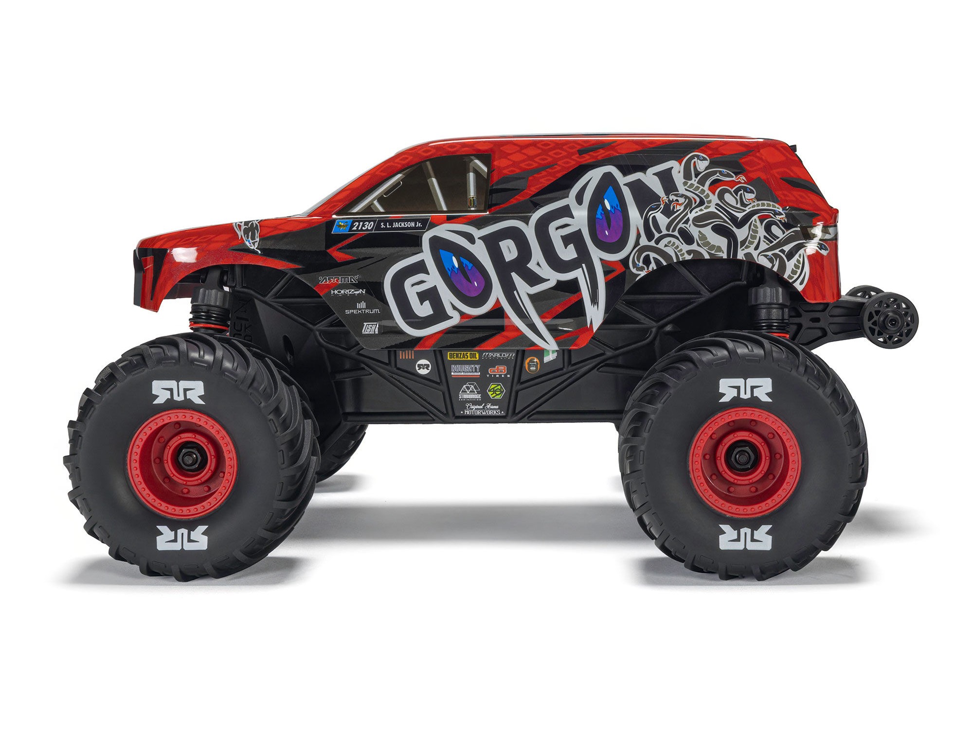1/16 GORGON GROM 4X4 RTR Monster Truck Red-4