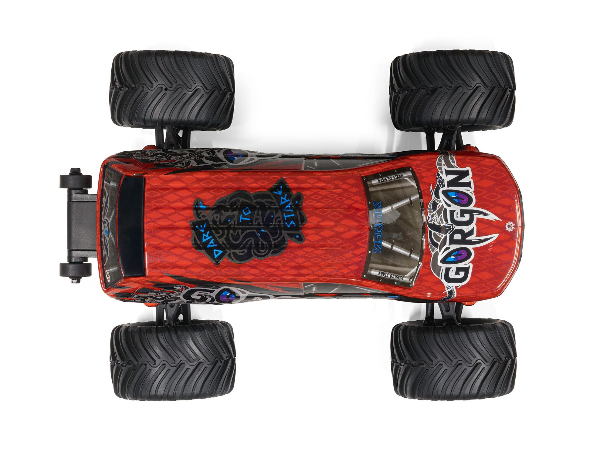 1/16 GORGON GROM 4X4 RTR Monster Truck Red-6