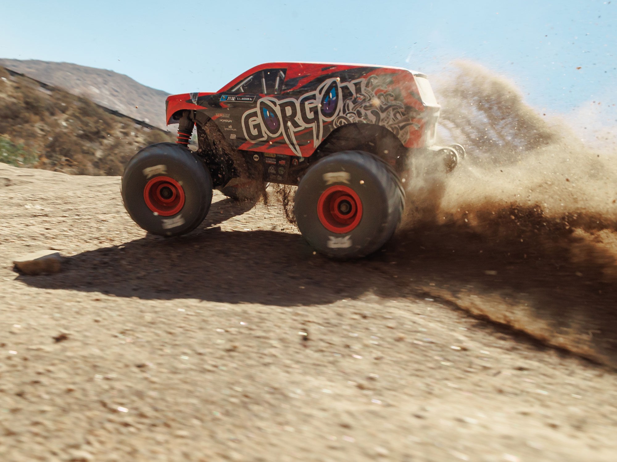 1/16 GORGON GROM 4X4 RTR Monster Truck Red-18