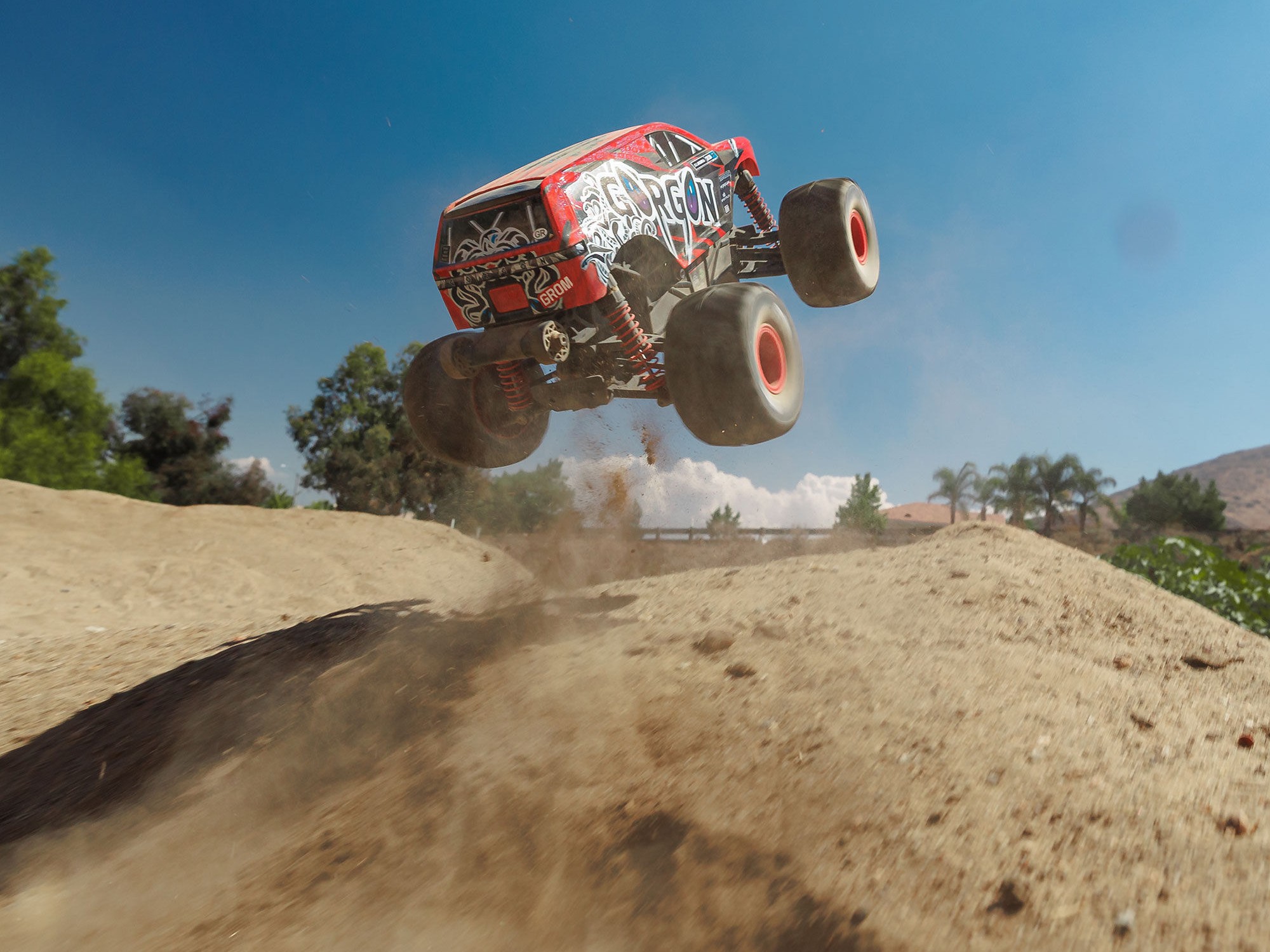 1/16 GORGON GROM 4X4 RTR Monster Truck Red-20