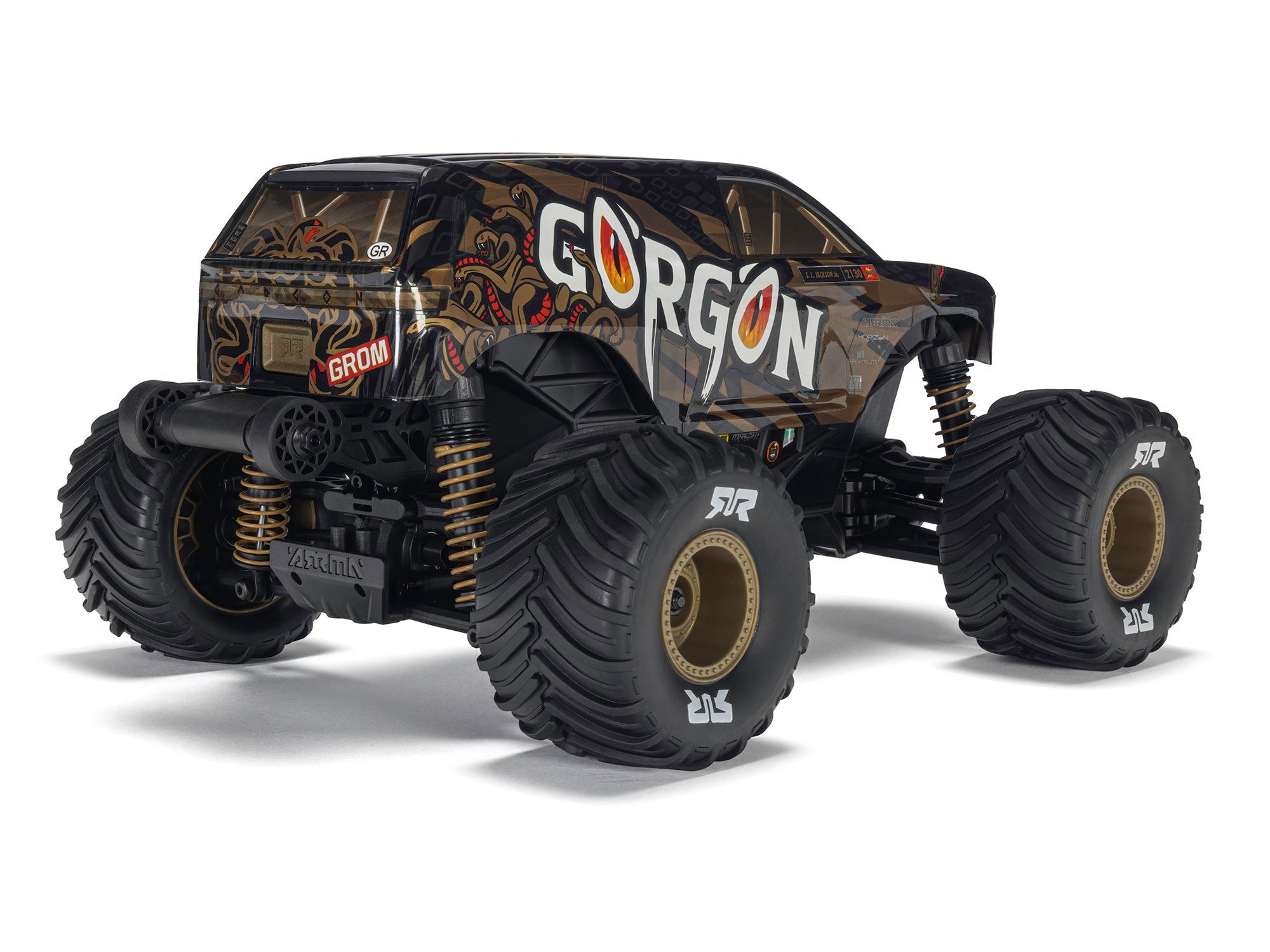 1/16 GORGON GROM 4X4 RTR Monster Truck Bronze-2