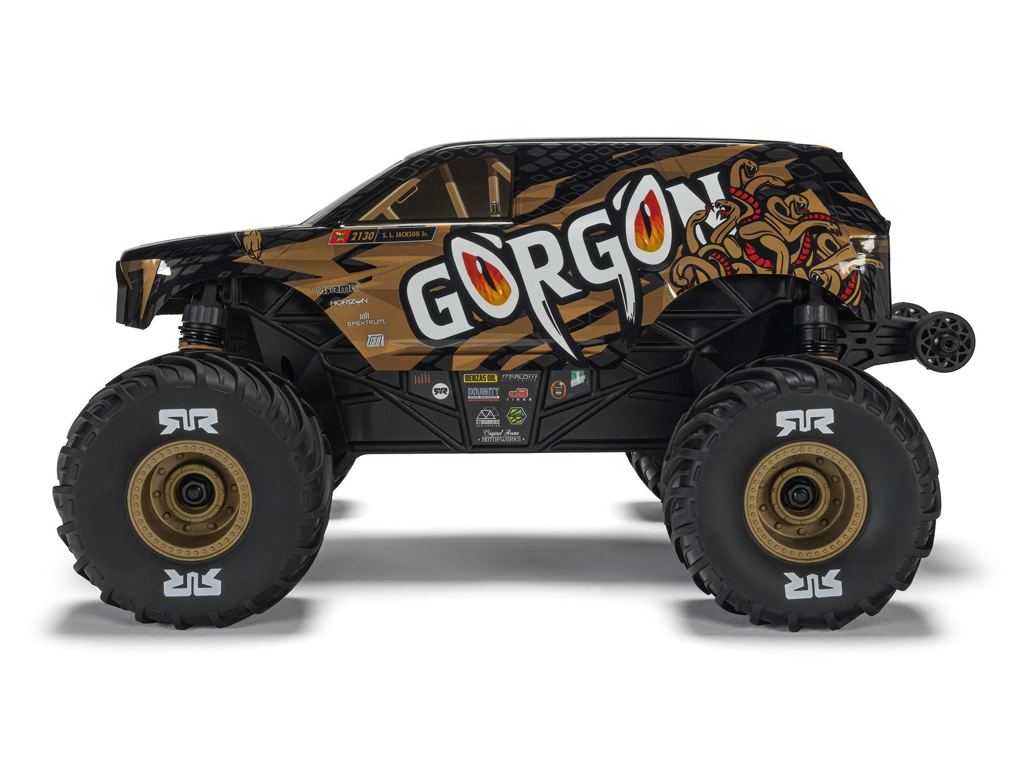 1/16 GORGON GROM 4X4 RTR Monster Truck Bronze-4