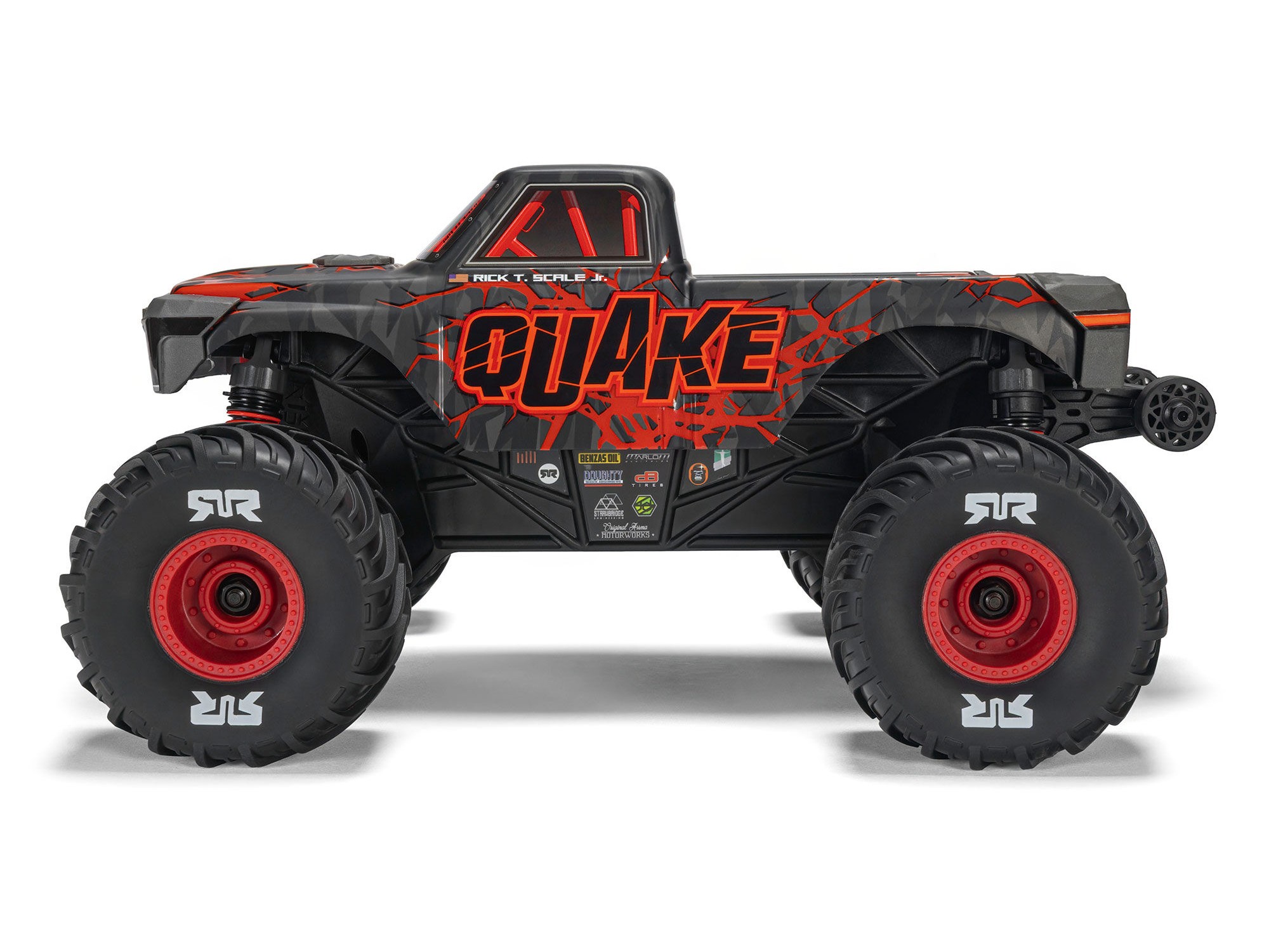 1/16 QUAKE GROM 4X4 RTR Monster Truck Red-4