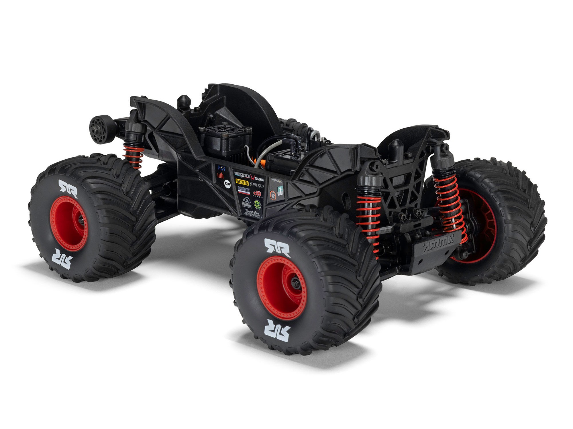 1/16 QUAKE GROM 4X4 RTR Monster Truck Red-8