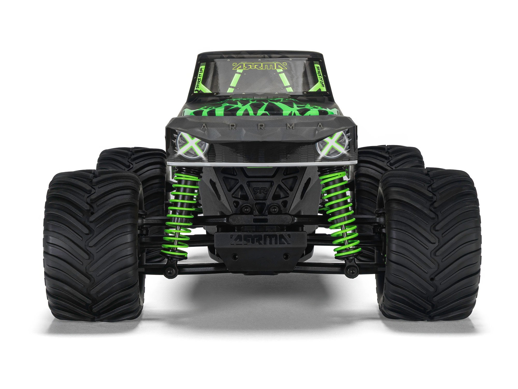 1/16 QUAKE GROM 4X4 RTR Monster Truck Green-3