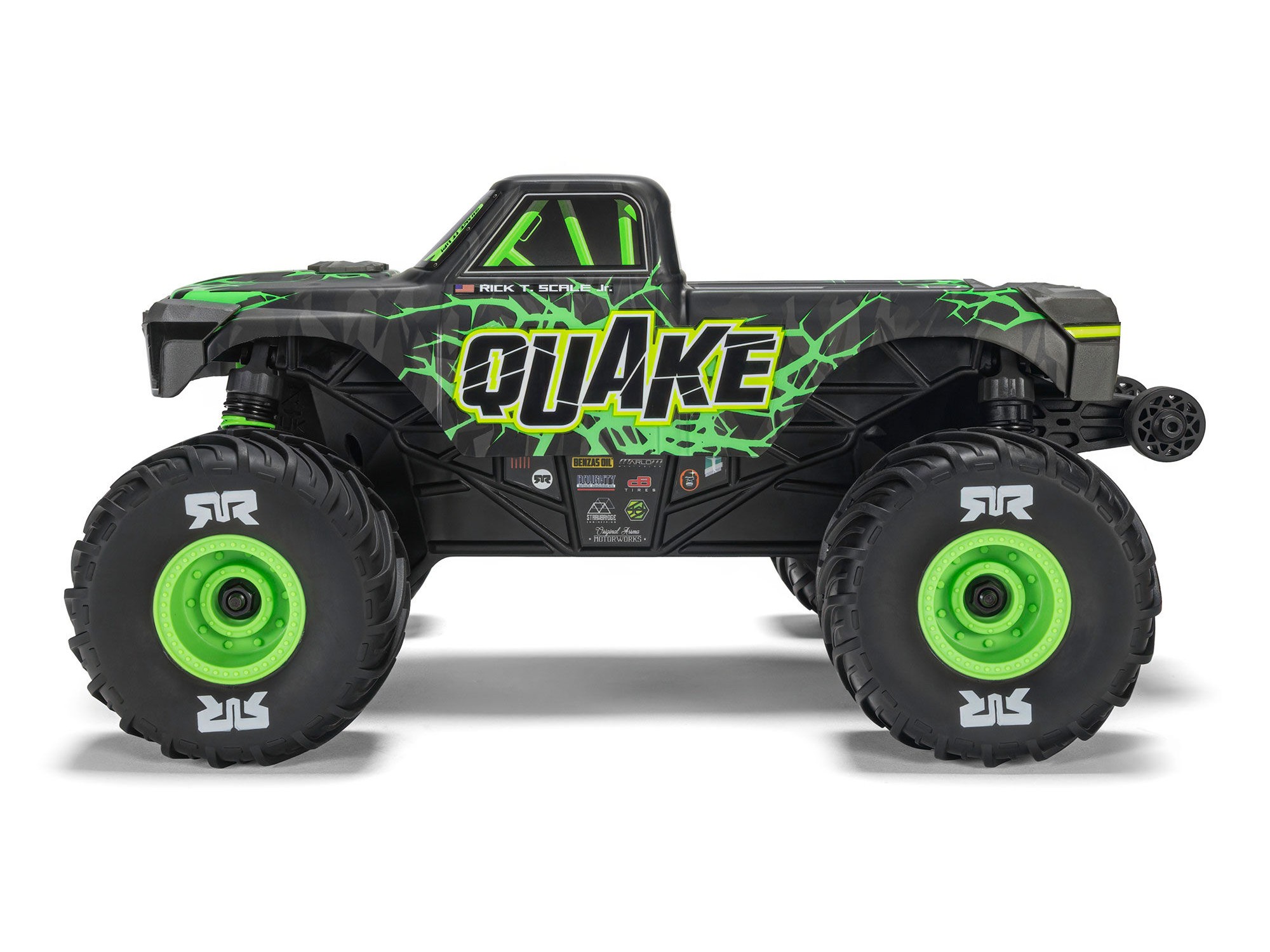 1/16 QUAKE GROM 4X4 RTR Monster Truck Green-4