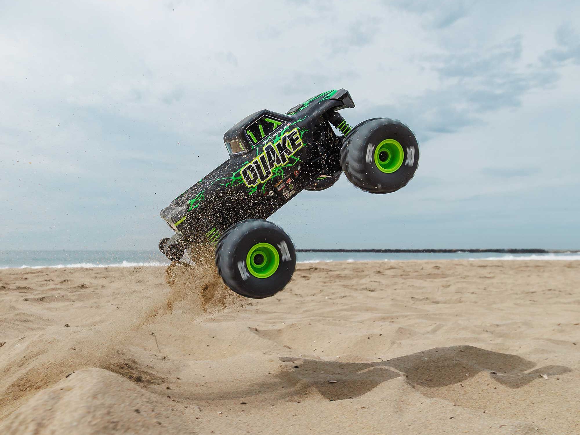 1/16 QUAKE GROM 4X4 RTR Monster Truck Green-15