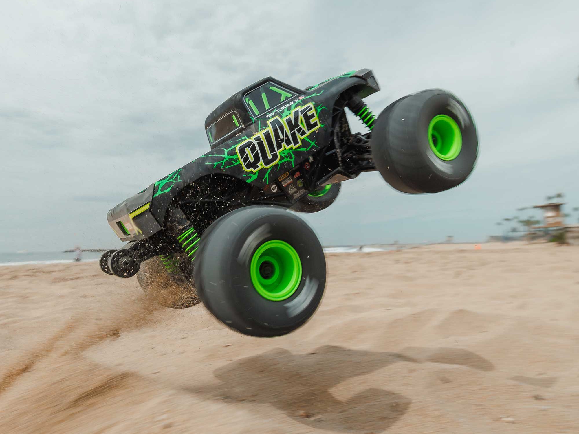 1/16 QUAKE GROM 4X4 RTR Monster Truck Green-16